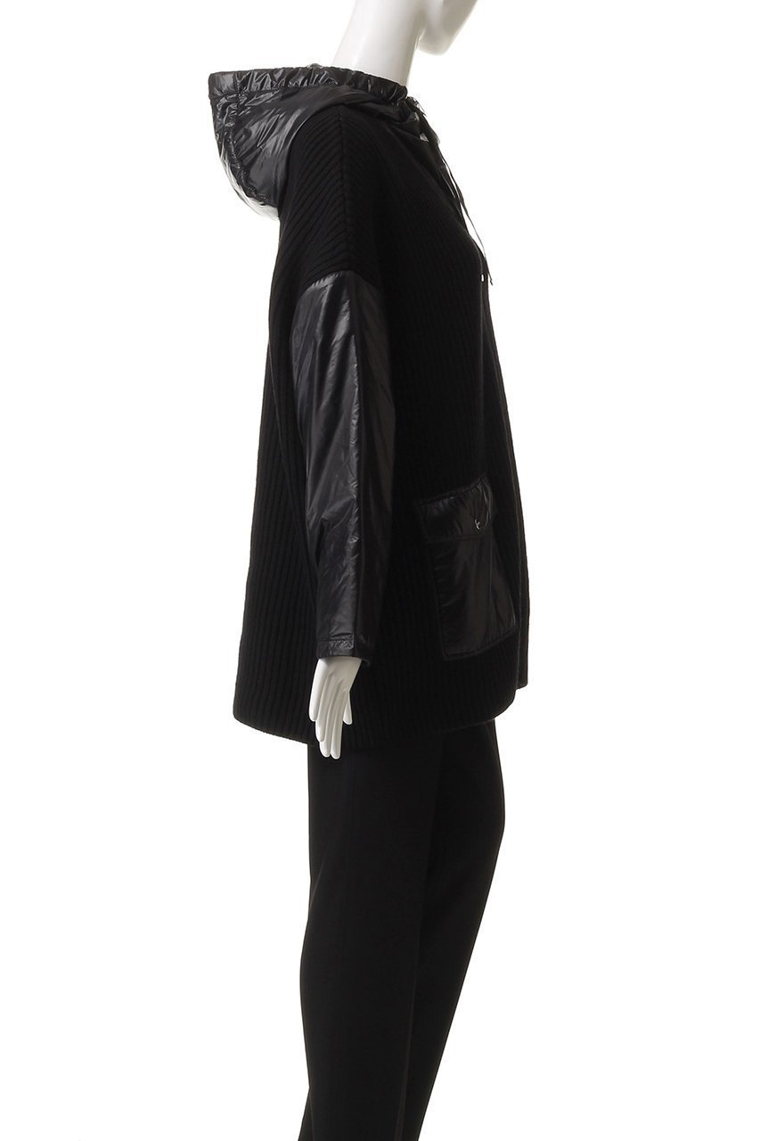 【ヘルノ/HERNO】のウールリブニット フーディーブルゾン 人気、トレンドファッション・服の通販 founy(ファニー) 　ファッション　Fashion　レディースファッション　Fashion for Women　アウター　Coat / Outerwear Collection　レディースジャケット・軽アウター　Jackets　ブルゾンジャケット・スポーティアウター　Blouson Jackets　ジャケット　Jacket, Outerwear　ブルゾン　Blouson, Bomber Jacket　ラグジュアリー　Luxury, Elegant　リラックス　Relax, Relaxed Fit　エレガント 上品　Elegant　定番　Standard, Basic Item　軽量　Lightweight, Ultra Light　other-3|ID: prp329100004647720 ipo3291000000036195110