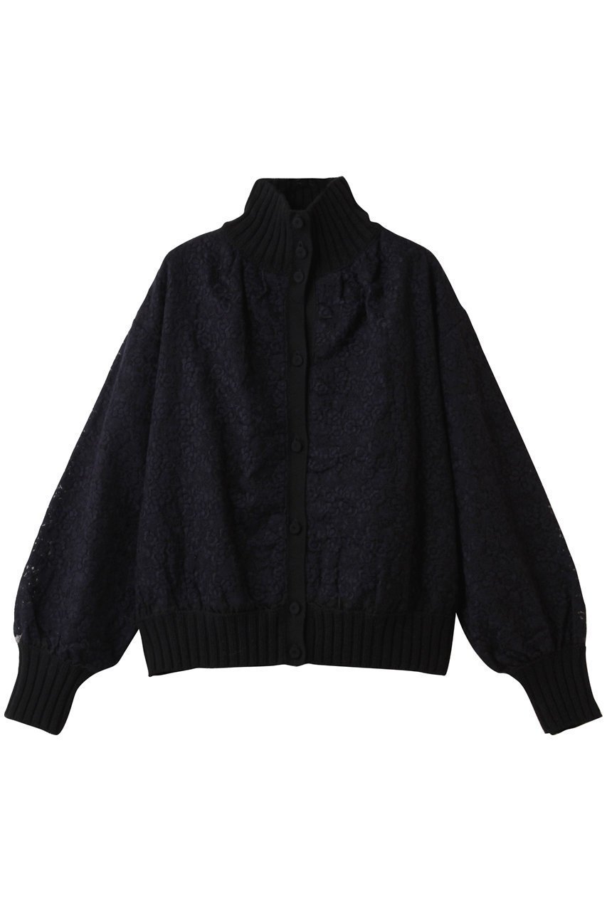 【アンティパスト/ANTIPAST】のオーガンジー花柄刺しゅうブルゾン 人気、トレンドファッション・服の通販 founy(ファニー) 　ファッション　Fashion　レディースファッション　Fashion for Women　アウター　Coat / Outerwear Collection　レディースジャケット・軽アウター　Jackets　ブルゾンジャケット・スポーティアウター　Blouson Jackets　2025年　2025　2025-2026秋冬・A/W　Autumn/Winter 2025–26 AW25–26　おすすめ　Recommended / Our Picks　オーガンジー　Organza Fabric　カーディガン　Cardigan, Knitwear　ジャケット　Jacket, Outerwear　セットアップ　Set-Up, Coordinated Outfit　ハイネック　High Neck, Mock Neck　バランス　Balance, Style Balance　ブルゾン　Blouson, Bomber Jacket　A/W・秋冬　Autumn/Winter　 other-1|ID: prp329100004647721 ipo3291000000033551162