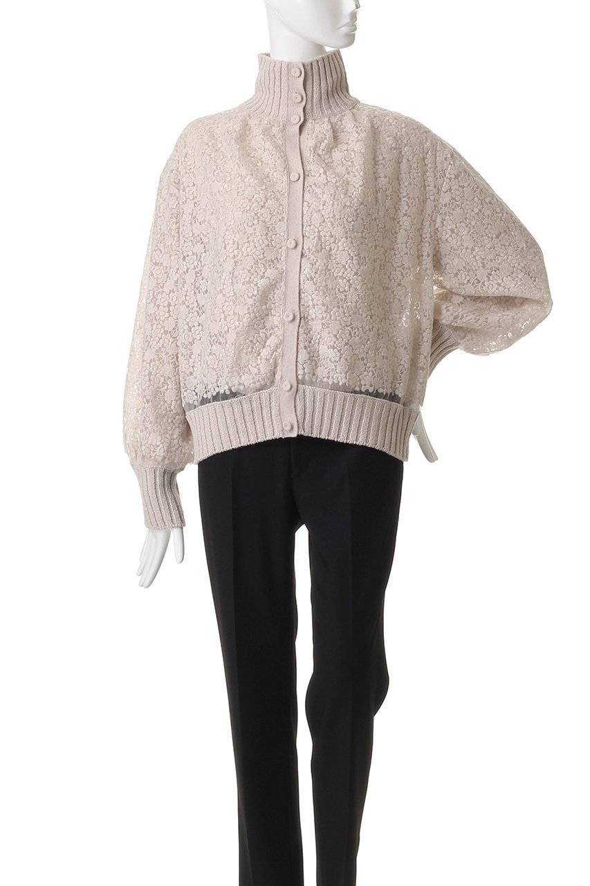 【アンティパスト/ANTIPAST】のオーガンジー花柄刺しゅうブルゾン 人気、トレンドファッション・服の通販 founy(ファニー) 　ファッション　Fashion　レディースファッション　Fashion for Women　アウター　Coat / Outerwear Collection　レディースジャケット・軽アウター　Jackets　ブルゾンジャケット・スポーティアウター　Blouson Jackets　2025年　2025　2025-2026秋冬・A/W　Autumn/Winter 2025–26 AW25–26　おすすめ　Recommended / Our Picks　オーガンジー　Organza Fabric　カーディガン　Cardigan, Knitwear　ジャケット　Jacket, Outerwear　セットアップ　Set-Up, Coordinated Outfit　ハイネック　High Neck, Mock Neck　バランス　Balance, Style Balance　ブルゾン　Blouson, Bomber Jacket　A/W・秋冬　Autumn/Winter　other-2|ID: prp329100004647721 ipo3291000000033551165