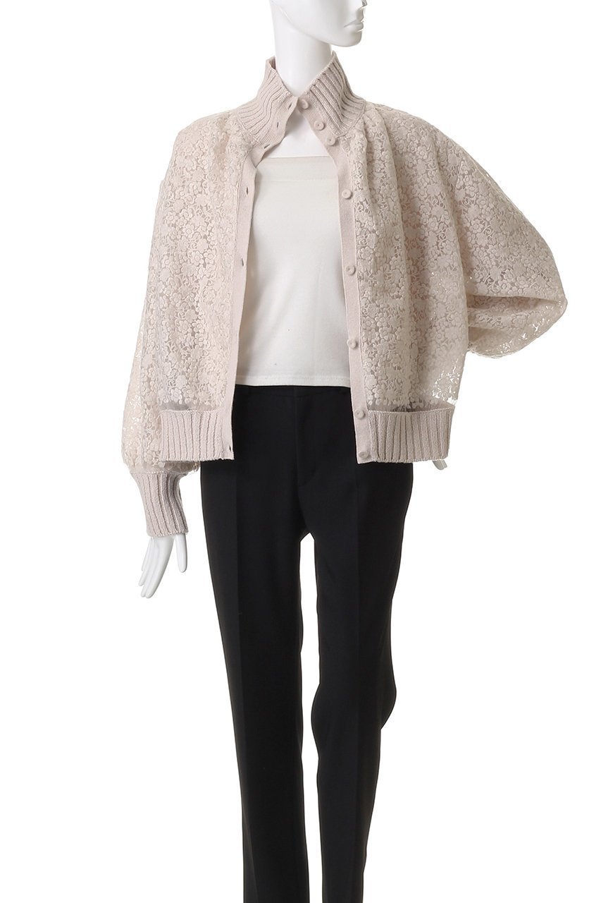【アンティパスト/ANTIPAST】のオーガンジー花柄刺しゅうブルゾン 人気、トレンドファッション・服の通販 founy(ファニー) 　ファッション　Fashion　レディースファッション　Fashion for Women　アウター　Coat / Outerwear Collection　レディースジャケット・軽アウター　Jackets　ブルゾンジャケット・スポーティアウター　Blouson Jackets　2025年　2025　2025-2026秋冬・A/W　Autumn/Winter 2025–26 AW25–26　おすすめ　Recommended / Our Picks　オーガンジー　Organza Fabric　カーディガン　Cardigan, Knitwear　ジャケット　Jacket, Outerwear　セットアップ　Set-Up, Coordinated Outfit　ハイネック　High Neck, Mock Neck　バランス　Balance, Style Balance　ブルゾン　Blouson, Bomber Jacket　A/W・秋冬　Autumn/Winter　other-7|ID: prp329100004647721 ipo3291000000033551170