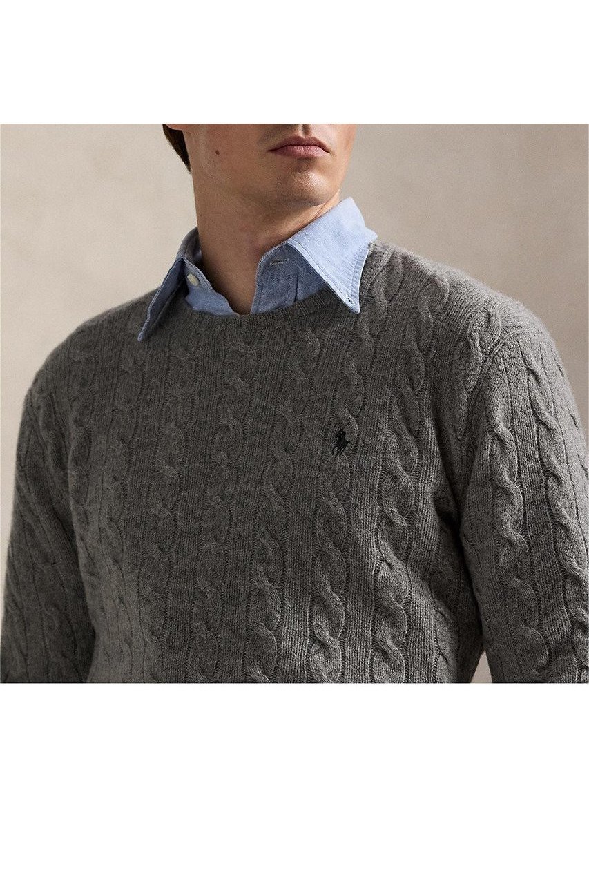 【ラルフローレン/RALPH LAUREN / MEN】の【MEN】【POLO RALPH LAUREN】ケーブルニット ウールカシミヤ セーター 人気、トレンドファッション・服の通販 founy(ファニー) 　ファッション　Fashion　メンズファッション　Fashion for Men　トップス・カットソー　Cut & Sew Tops　ニット・セーター / 定番トップス　Knit Tops & Sweaters　2025年　2025　2025-2026秋冬・A/W　Autumn/Winter 2025–26 AW25–26　シンプル　Simple, Minimal　セーター　Sweater, Knitwear　A/W・秋冬　Autumn/Winter　other-2|ID: prp329100004647723 ipo3291000000033551180