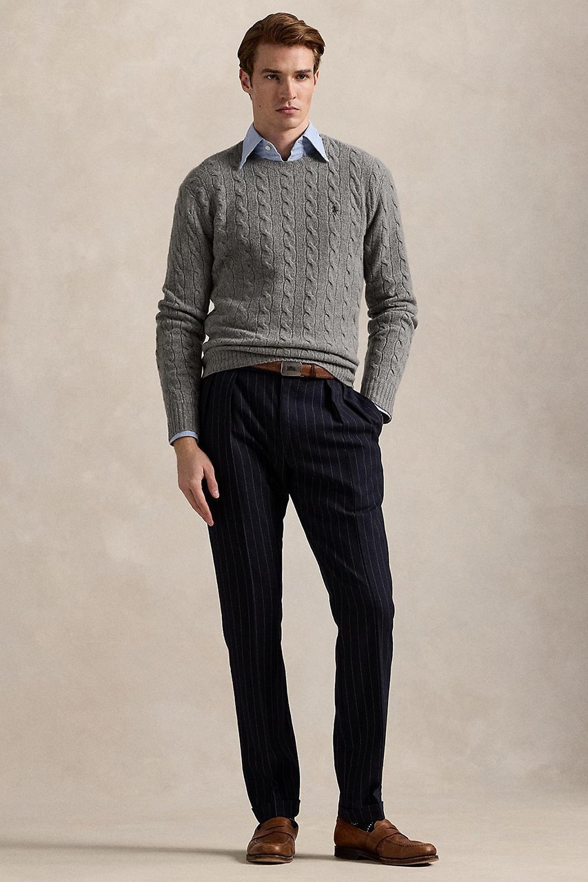 【ラルフローレン/RALPH LAUREN / MEN】の【MEN】【POLO RALPH LAUREN】ケーブルニット ウールカシミヤ セーター 人気、トレンドファッション・服の通販 founy(ファニー) ファッション Fashion メンズファッション Fashion for Men トップス・カットソー Cut & Sew Tops ニット・セーター / 定番トップス Knit Tops & Sweaters シンプル Simple, Minimal セーター Sweater, Knitwear other-3|ID: prp329100004647723 ipo3291000000035664762