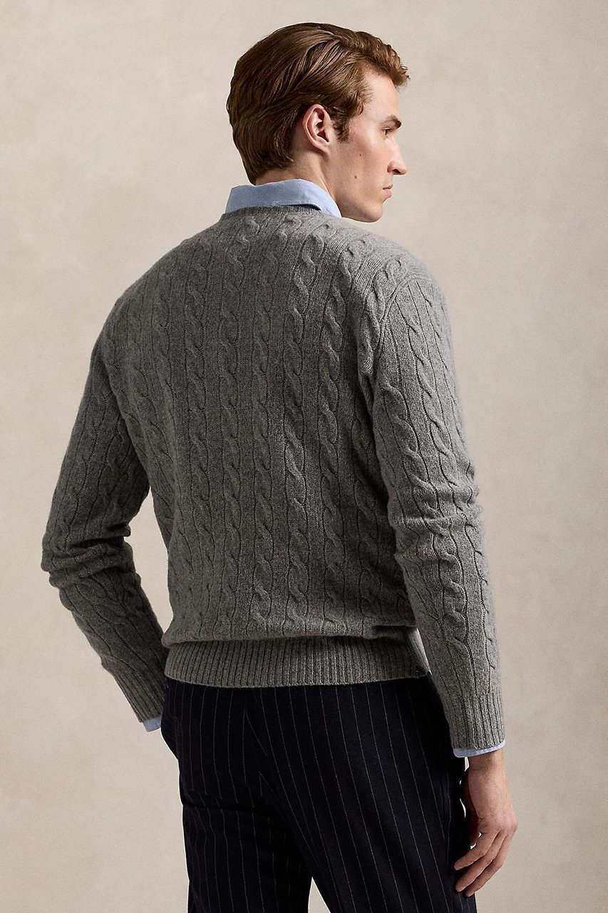 【ラルフローレン/RALPH LAUREN / MEN】の【MEN】【POLO RALPH LAUREN】ケーブルニット ウールカシミヤ セーター 人気、トレンドファッション・服の通販 founy(ファニー) ファッション Fashion メンズファッション Fashion for Men トップス・カットソー Cut & Sew Tops ニット・セーター / 定番トップス Knit Tops & Sweaters シンプル Simple, Minimal セーター Sweater, Knitwear other-4|ID: prp329100004647723 ipo3291000000035664763