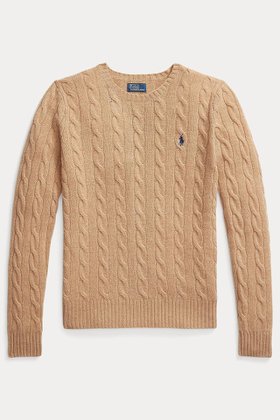 【ラルフローレン/RALPH LAUREN】 【POLO RALPH LAUREN】ケーブル ウールカシミヤ クルーネック セーター人気、トレンドファッション・服の通販 founy(ファニー) ファッション Fashion レディースファッション Fashion for Women トップス・カットソー Cut & Sew Tops ニット Knit Tops & Sweaters カジュアルプルオーバー・ニットトップス Pullovers & Knit Tops / Casual Pullovers 2025年 2025 2025-2026秋冬・A/W Autumn/Winter 2025–26 AW25–26 スリム Slim, Slim Fit セーター Sweater, Knitwear フィット Fit, Slim Fit エレガント 上品 Elegant 定番 Standard, Basic Item A/W・秋冬 Autumn/Winter |ID:prp329100004647724
