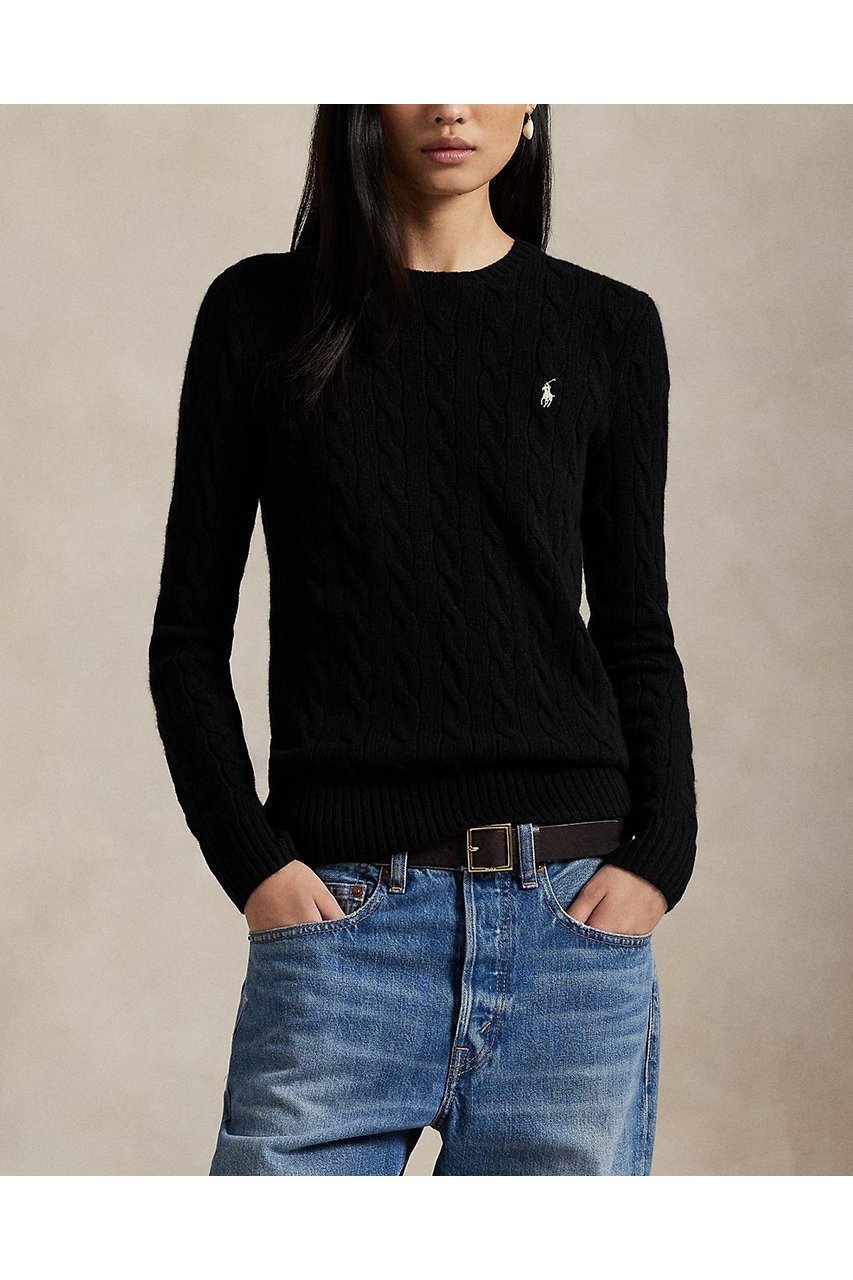 【ラルフローレン/RALPH LAUREN】の【POLO RALPH LAUREN】ケーブル ウールカシミヤ クルーネック セーター 人気、トレンドファッション・服の通販 founy(ファニー) 　ファッション　Fashion　レディースファッション　Fashion for Women　トップス・カットソー　Cut & Sew Tops　ニット　Knit Tops & Sweaters　カジュアルプルオーバー・ニットトップス　Pullovers & Knit Tops / Casual Pullovers　2025年　2025　2025-2026秋冬・A/W　Autumn/Winter 2025–26 AW25–26　スリム　Slim, Slim Fit　セーター　Sweater, Knitwear　フィット　Fit, Slim Fit　エレガント 上品　Elegant　定番　Standard, Basic Item　A/W・秋冬　Autumn/Winter　other-5|ID: prp329100004647724 ipo3291000000033551191