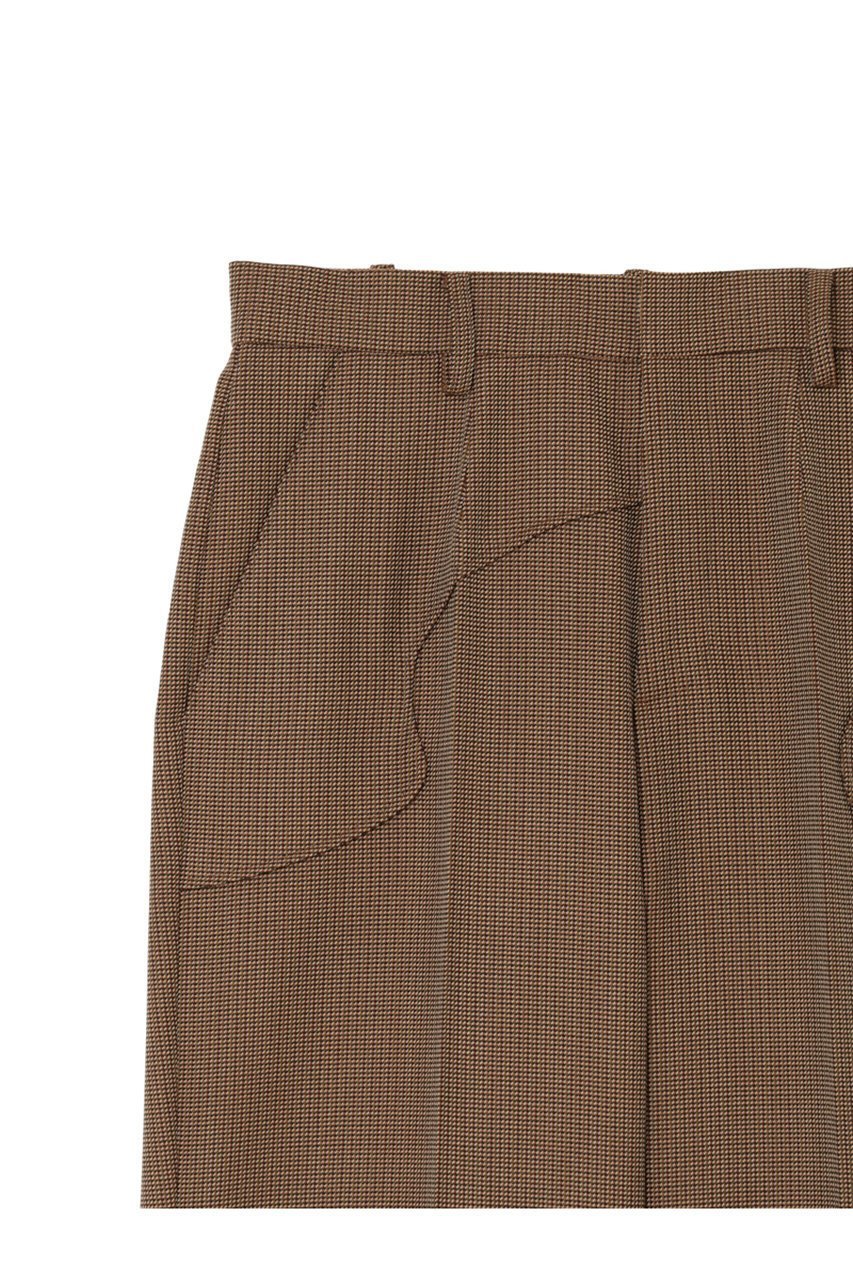 【ミラ ショーン バイ チカ キサダ/mila schon by chika kisada】のチェック ストレート スリットパンツ 人気、トレンドファッション・服の通販 founy(ファニー) ファッション Fashion レディースファッション Fashion for Women パンツ Pants & Trousers ストレート Straight, Straight Cut スリット Slit, Slit Detail チェック Check, Plaid, Tartan other-3|ID: prp329100004647728 ipo3291000000036182187