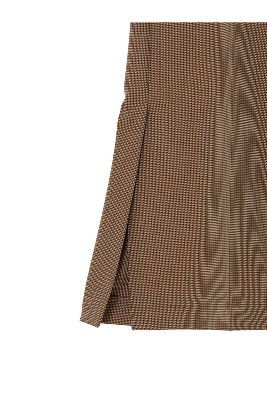 【ミラ ショーン バイ チカ キサダ/mila schon by chika kisada】のチェック ストレート スリットパンツ 人気、トレンドファッション・服の通販 founy(ファニー) ファッション Fashion レディースファッション Fashion for Women パンツ Pants & Trousers ストレート Straight, Straight Cut スリット Slit, Slit Detail チェック Check, Plaid, Tartan other-6|ID: prp329100004647728 ipo3291000000036182193