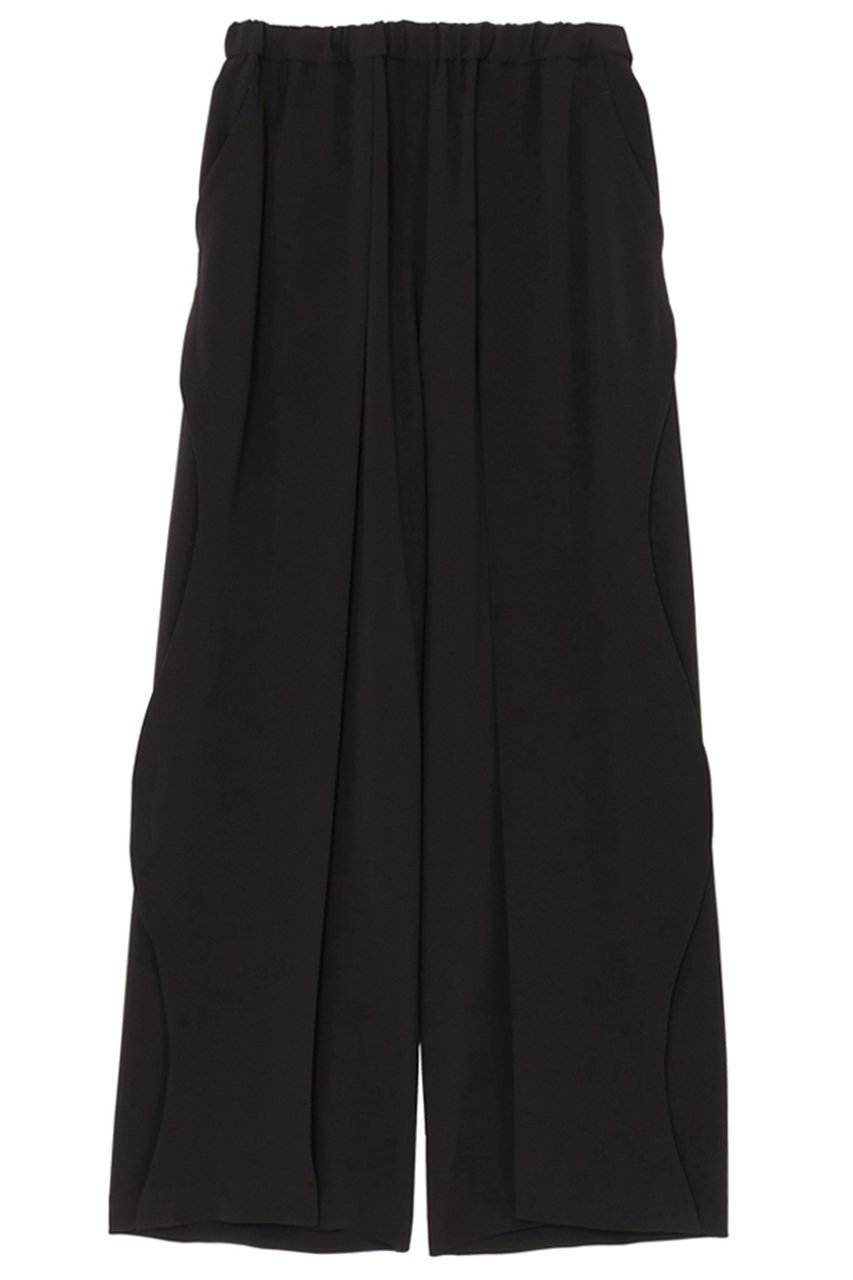 【ミラ ショーン バイ チカ キサダ/mila schon by chika kisada】のジョーゼット サイドデザイン パンツ インテリア・キッズ・メンズ・レディースファッション・服の通販 founy(ファニー) ファッション Fashion レディースファッション Fashion for Women パンツ Pants & Trousers ジャケット Jacket, Outerwear ジョーゼット Georgette, Semi-Sheer Fabric セットアップ Set-Up, Coordinated Outfit ダブル Double, Double-Breasted ドローコード Drawcord, Drawstring Cord リラックス Relax, Relaxed Fit エレガント 上品 Elegant 定番 Standard, Basic Item ブラウン|ID: prp329100004647729 ipo3291000000036763936