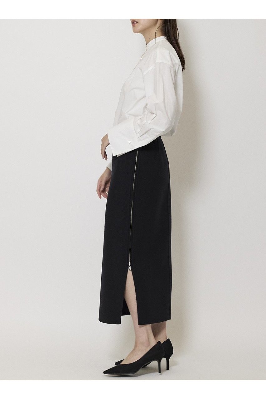 【ミラ ショーン バイ チカ キサダ/mila schon by chika kisada】のリバーシブル ウール サイドZIPスカート 人気、トレンドファッション・服の通販 founy(ファニー) 　ファッション　Fashion　レディースファッション　Fashion for Women　スカート　Skirts　ロングスカート　Long Skirts / Maxi & Midi Skirts　2025年　2025　2025-2026秋冬・A/W　Autumn/Winter 2025–26 AW25–26　ジップ　Zip, Zipper　スリット　Slit, Slit Detail　リバーシブル　Reversible, Two-Sided　ロング　Long, Long-Length　A/W・秋冬　Autumn/Winter　other-8|ID: prp329100004647731 ipo3291000000033551248