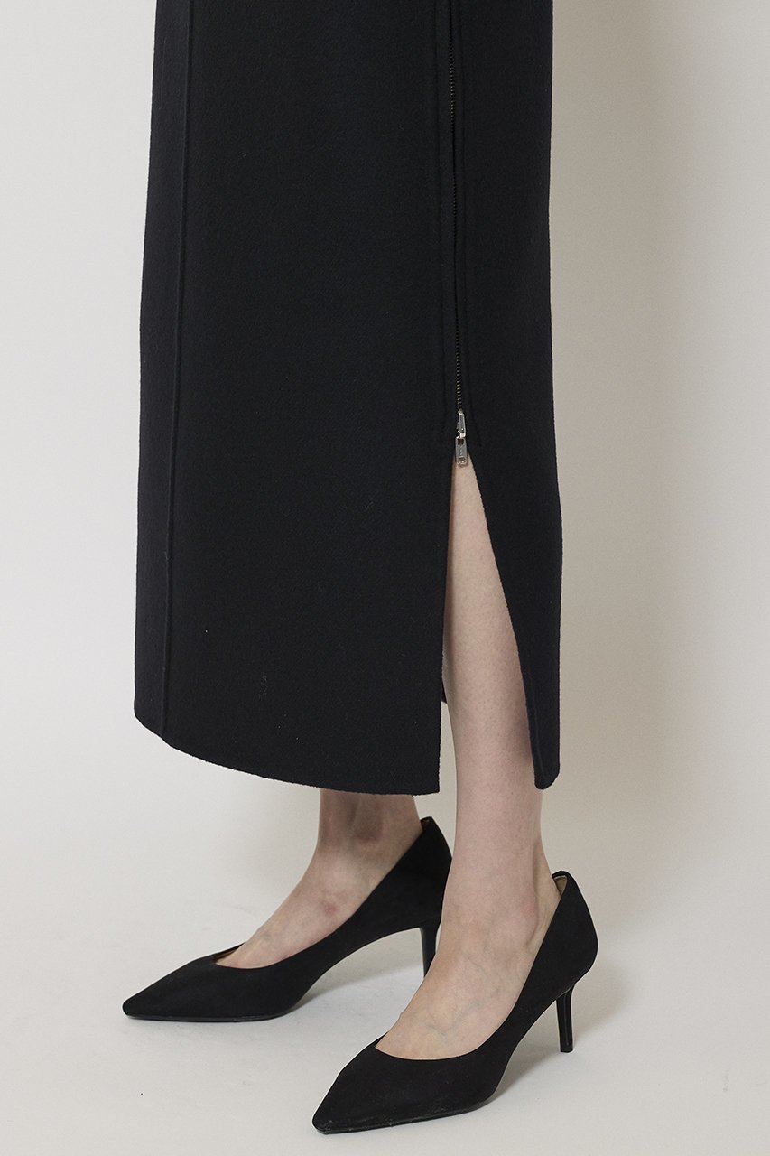 【ミラ ショーン バイ チカ キサダ/mila schon by chika kisada】のリバーシブル ウール サイドZIPスカート 人気、トレンドファッション・服の通販 founy(ファニー) 　ファッション　Fashion　レディースファッション　Fashion for Women　スカート　Skirts　ロングスカート　Long Skirts / Maxi & Midi Skirts　ジップ　Zip, Zipper　スリット　Slit, Slit Detail　リバーシブル　Reversible, Two-Sided　ロング　Long, Long-Length　other-6|ID: prp329100004647731 ipo3291000000036084829