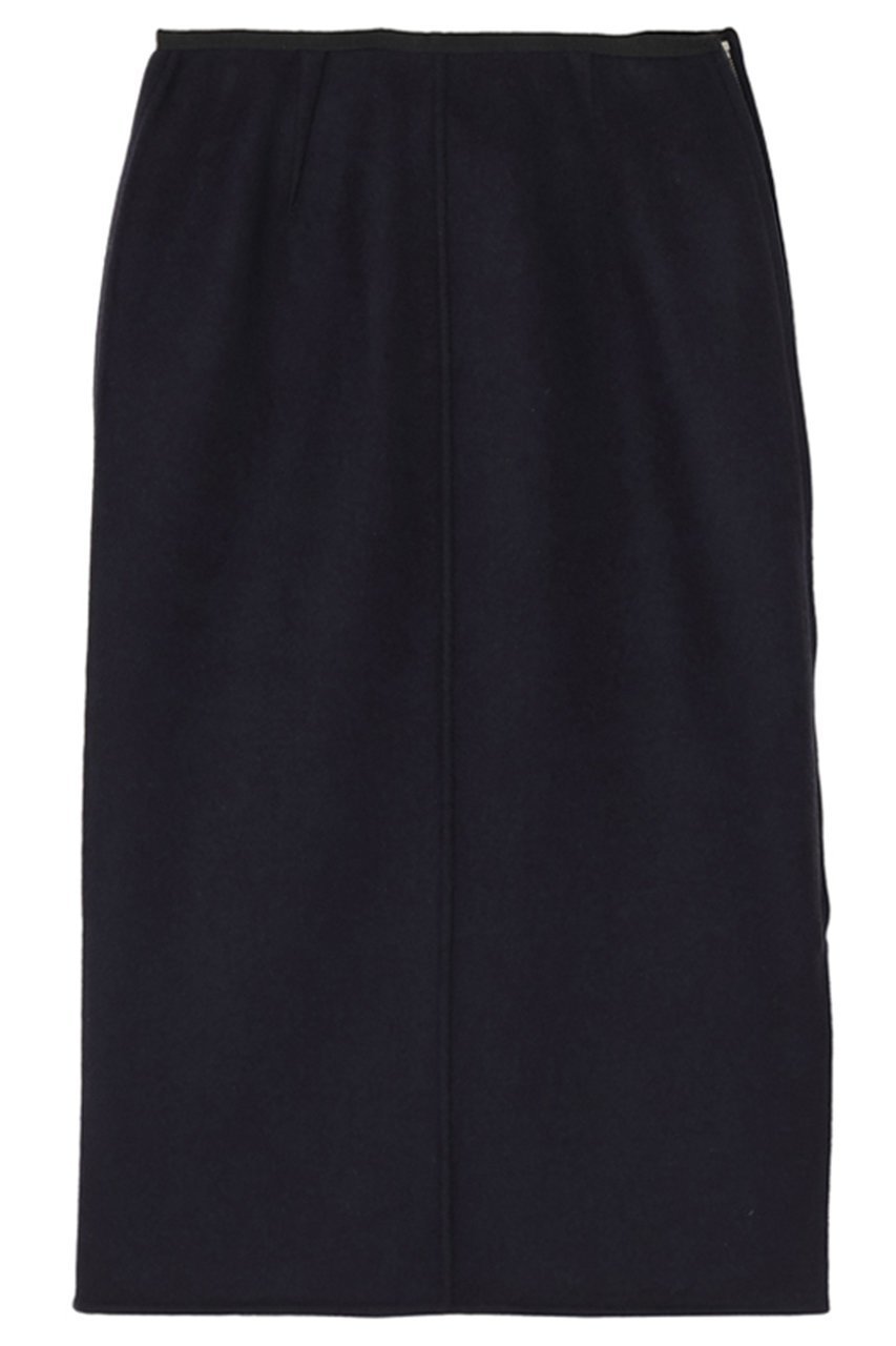 【ミラ ショーン バイ チカ キサダ/mila schon by chika kisada】のリバーシブル ウール サイドZIPスカート 人気、トレンドファッション・服の通販 founy(ファニー) 　ファッション　Fashion　レディースファッション　Fashion for Women　スカート　Skirts　ロングスカート　Long Skirts / Maxi & Midi Skirts　ジップ　Zip, Zipper　スリット　Slit, Slit Detail　リバーシブル　Reversible, Two-Sided　ロング　Long, Long-Length　other-3|ID: prp329100004647731 ipo3291000000036923476