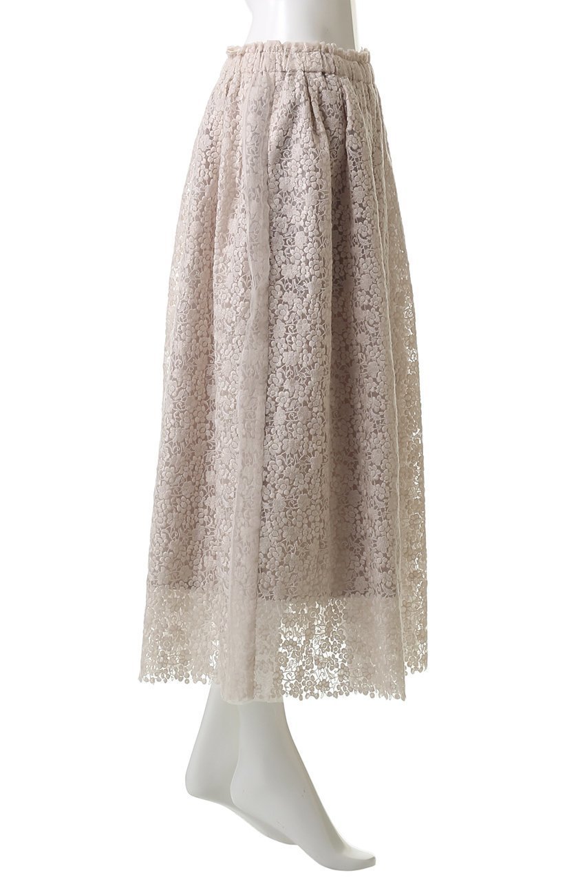 【アンティパスト/ANTIPAST】のオーガンジー花柄刺しゅスカート 人気、トレンドファッション・服の通販 founy(ファニー) 　ファッション　Fashion　レディースファッション　Fashion for Women　スカート　Skirts　ロングスカート　Long Skirts / Maxi & Midi Skirts　2025年　2025　2025-2026秋冬・A/W　Autumn/Winter 2025–26 AW25–26　オーガンジー　Organza Fabric　シアー　Sheer, See-Through　ロング　Long, Long-Length　A/W・秋冬　Autumn/Winter　other-3|ID: prp329100004647732 ipo3291000000033551253