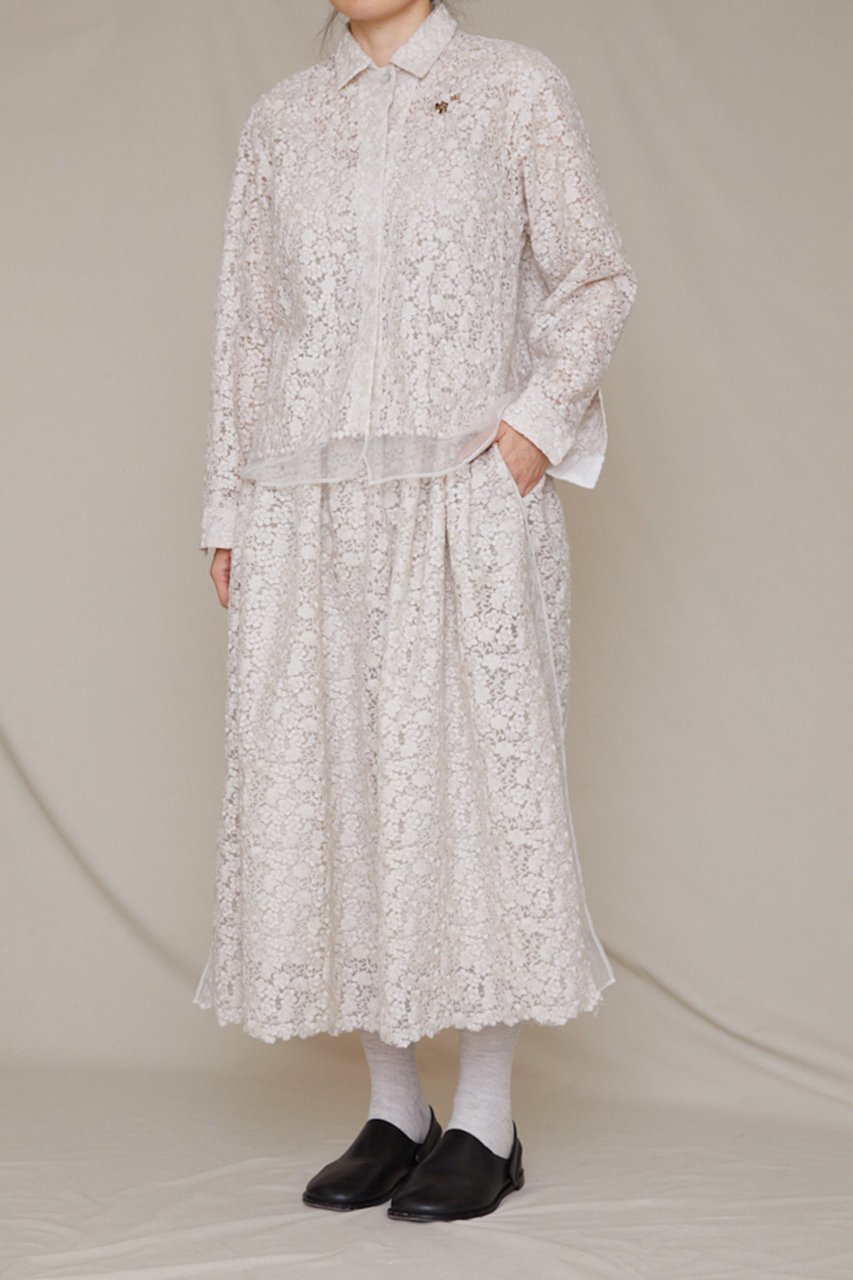 【アンティパスト/ANTIPAST】のオーガンジー花柄刺しゅスカート 人気、トレンドファッション・服の通販 founy(ファニー) 　ファッション　Fashion　レディースファッション　Fashion for Women　スカート　Skirts　ロングスカート　Long Skirts / Maxi & Midi Skirts　オーガンジー　Organza Fabric　シアー　Sheer, See-Through　ロング　Long, Long-Length　A/W・秋冬　Autumn/Winter　other-7|ID: prp329100004647732 ipo3291000000034144393