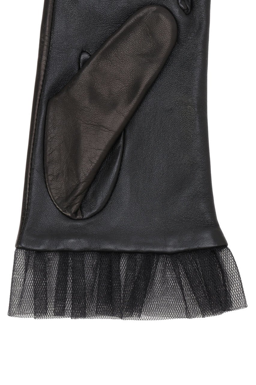 【ミラ ショーン バイ チカ キサダ/mila schon by chika kisada】のチュール レザー グローブ 人気、トレンドファッション・服の通販 founy(ファニー) 　ファッション　Fashion　レディースファッション　Fashion for Women　2025年　2025　2025-2026秋冬・A/W　Autumn/Winter 2025–26 AW25–26　チュール　Tulip, Tulip Motif　ドレス　Dress, One-Piece　A/W・秋冬　Autumn/Winter　other-7|ID: prp329100004648541 ipo3291000000033562520