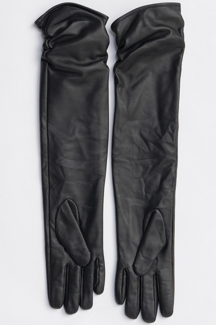 【メゾンスペシャル/MAISON SPECIAL】のSide Gathers Lamb Leather Long Gloves/サイドギャザーラムレザーロンググローブ 人気、トレンドファッション・服の通販 founy(ファニー) ファッション Fashion レディースファッション Fashion for Women 手袋 Gloves & Mittens ギャザー Gathered, Ruffled ロング Long, Long-Length 冬 Winter / This Winter other-2|ID: prp329100004648542 ipo3291000000033562524