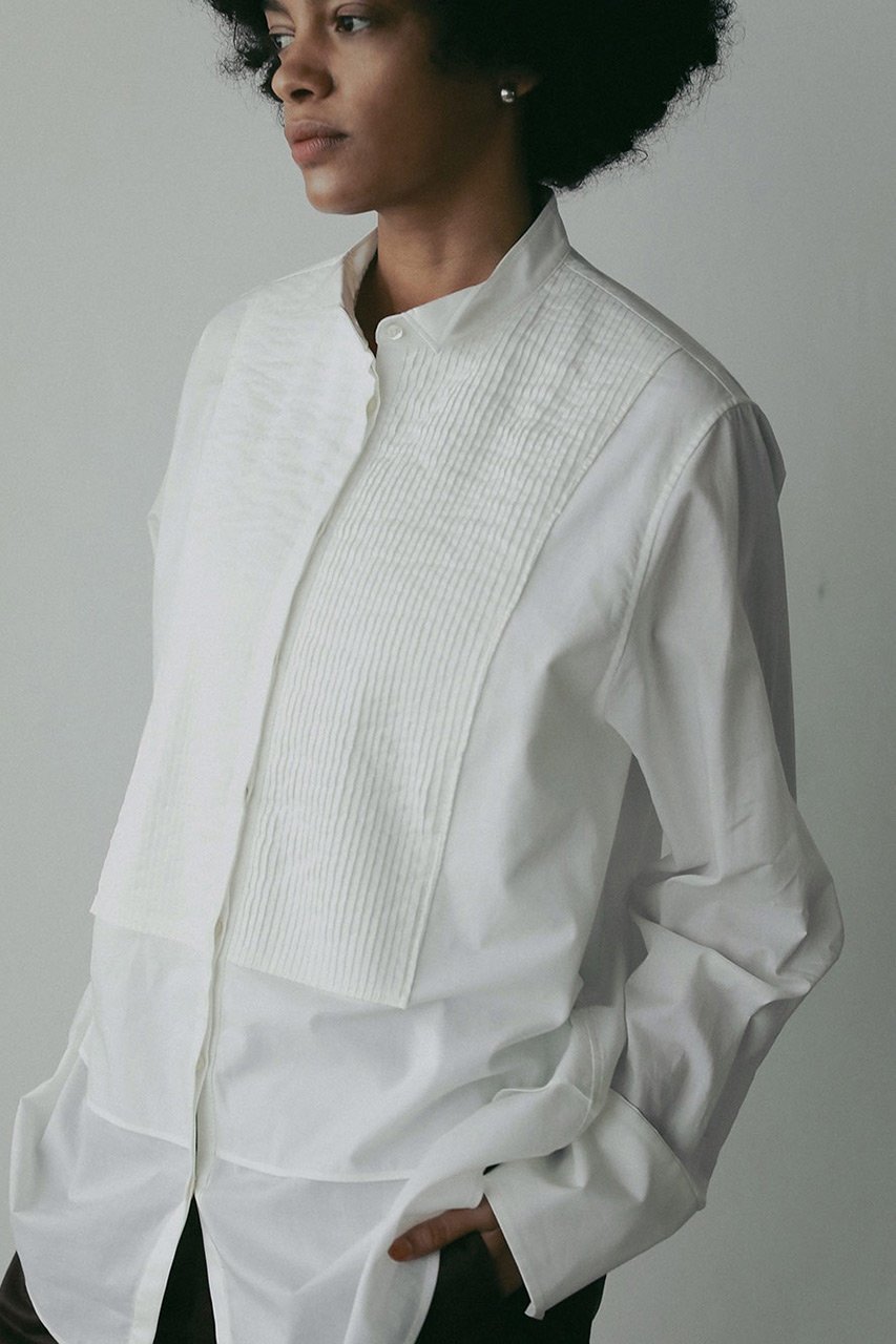 【ハー/HER.】の【8/28 12:00販売開始】ピンタックシアーブラウス 人気、トレンドファッション・服の通販 founy(ファニー) 　ファッション　Fashion　レディースファッション　Fashion for Women　トップス・カットソー　Cut & Sew Tops　シャツ・ブラウス・オフィスカジュアル　Elegant Blouses & Button-Ups　2025年　2025　2025-2026秋冬・A/W　Autumn/Winter 2025–26 AW25–26　シアー　Sheer, See-Through　スリーブ　Sleeve, Long Sleeve / Short Sleeve　フロント　Front, Front Design　ロング　Long, Long-Length　秋　Autumn　A/W・秋冬　Autumn/Winter　other-4|ID: prp329100004648545 ipo3291000000033562558