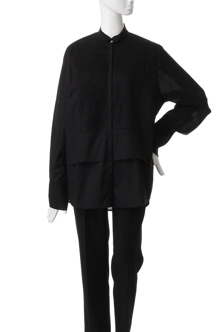 【ハー/HER.】のピンタックシアーブラウス 人気、トレンドファッション・服の通販 founy(ファニー) 　ファッション　Fashion　レディースファッション　Fashion for Women　トップス・カットソー　Cut & Sew Tops　シャツ・ブラウス・オフィスカジュアル　Elegant Blouses & Button-Ups　シアー　Sheer, See-Through　スリーブ　Sleeve, Long Sleeve / Short Sleeve　フロント　Front, Front Design　ロング　Long, Long-Length　秋　Autumn　other-5|ID: prp329100004648545 ipo3291000000033744800