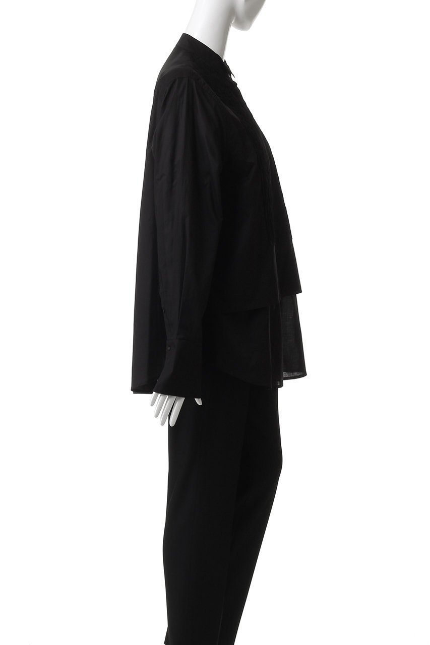 【ハー/HER.】のピンタックシアーブラウス 人気、トレンドファッション・服の通販 founy(ファニー) 　ファッション　Fashion　レディースファッション　Fashion for Women　トップス・カットソー　Cut & Sew Tops　シャツ・ブラウス・オフィスカジュアル　Elegant Blouses & Button-Ups　シアー　Sheer, See-Through　スリーブ　Sleeve, Long Sleeve / Short Sleeve　フロント　Front, Front Design　ロング　Long, Long-Length　秋　Autumn　other-6|ID: prp329100004648545 ipo3291000000033744802
