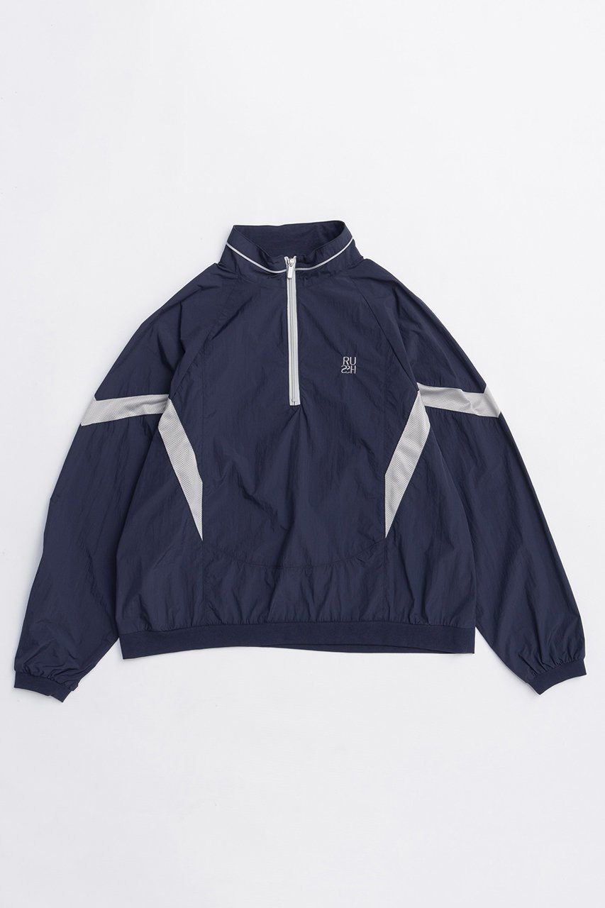【メゾンスペシャル/MAISON SPECIAL】のRUSH Logo Nylon Sporty Tops/RUSHロゴナイロンスポーティートップス インテリア・キッズ・メンズ・レディースファッション・服の通販 founy(ファニー) 　ファッション　Fashion　レディースファッション　Fashion for Women　トップス・カットソー　Cut & Sew Tops　シャツ・ブラウス・オフィスカジュアル　Elegant Blouses & Button-Ups　アウトドア　Outdoor Clothing　コンパクト　Compact, Small Size　軽量　Lightweight, Ultra Light　スポーティ　Sporty, Casual Athletic　スリーブ　Sleeve, Long Sleeve / Short Sleeve　ベーシック　Basic, Essential　ロング　Long, Long-Length　A/W・秋冬　Autumn/Winter　旅行　Travel　2025年　2025　2025-2026秋冬・A/W　Autumn/Winter 2025–26 AW25–26　NVY(ネイビー)|ID: prp329100004648546 ipo3291000000033562565