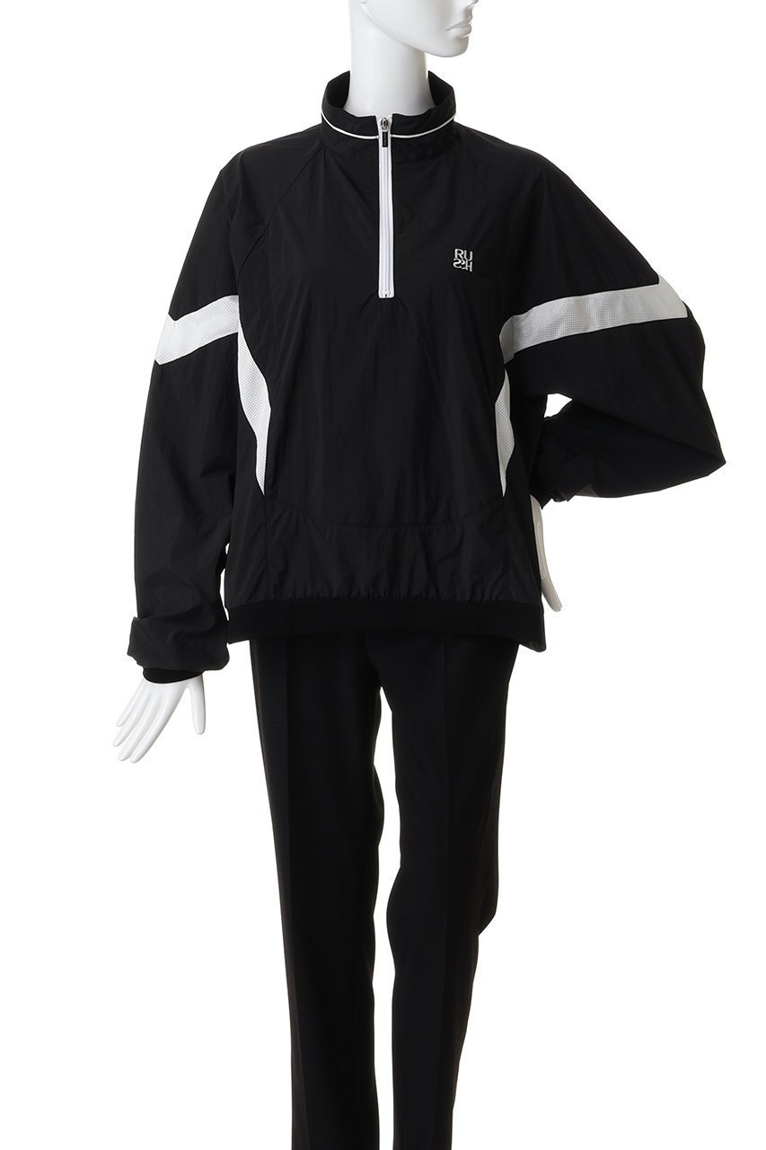 【メゾンスペシャル/MAISON SPECIAL】のRUSH Logo Nylon Sporty Tops/RUSHロゴナイロンスポーティートップス 人気、トレンドファッション・服の通販 founy(ファニー) 　ファッション　Fashion　レディースファッション　Fashion for Women　トップス・カットソー　Cut & Sew Tops　シャツ・ブラウス・オフィスカジュアル　Elegant Blouses & Button-Ups　アウトドア　Outdoor Clothing　コンパクト　Compact, Small Size　スポーティ　Sporty, Casual Athletic　スリーブ　Sleeve, Long Sleeve / Short Sleeve　ベーシック　Basic, Essential　ロング　Long, Long-Length　旅行　Travel　軽量　Lightweight, Ultra Light　other-5|ID: prp329100004648546 ipo3291000000033937494