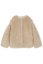 【ミラ ショーン バイ チカ キサダ/mila schon by chika kisada】のフェイクファー ボア 2WAYブルゾン ベージュ|ID: prp329100004648547 ipo3291000000035816976