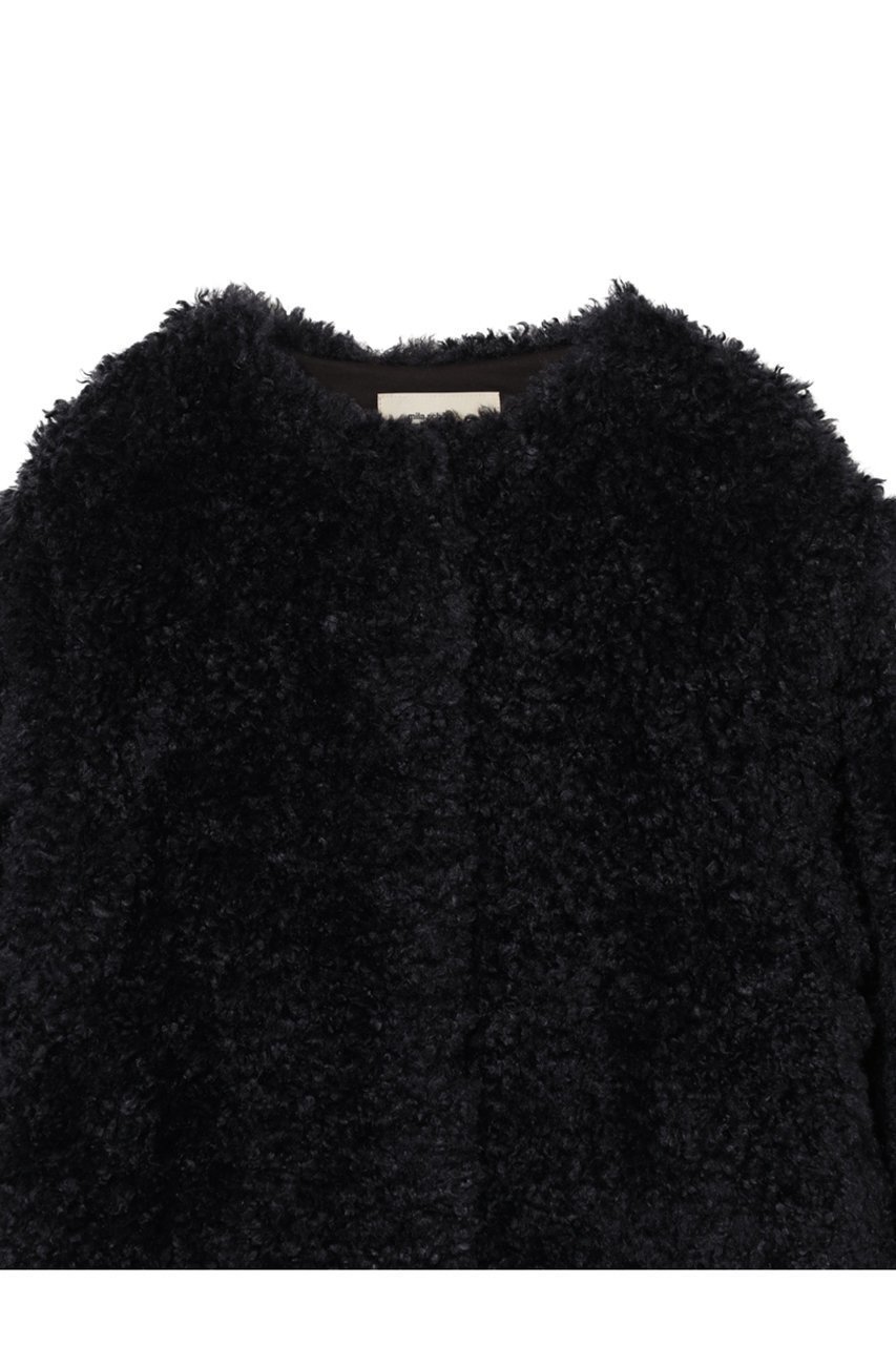 【ミラ ショーン バイ チカ キサダ/mila schon by chika kisada】のフェイクファー ボア 2WAYブルゾン 人気、トレンドファッション・服の通販 founy(ファニー) 　ファッション　Fashion　レディースファッション　Fashion for Women　アウター　Coat / Outerwear Collection　コート・ロングコート・ピーコート　Long Coats, Peacoats & More　ブルゾンジャケット・スポーティアウター　Blouson Jackets　なめらか　Smooth, Silky Texture　エアリー　Airy Texture　フェイクファー　Faux Fur, Imitation Fur　ブルゾン　Blouson, Bomber Jacket　ベスト　Vest, Waistcoat　ポケット　Pocket, Pocket Detail　other-3|ID: prp329100004648547 ipo3291000000035816982