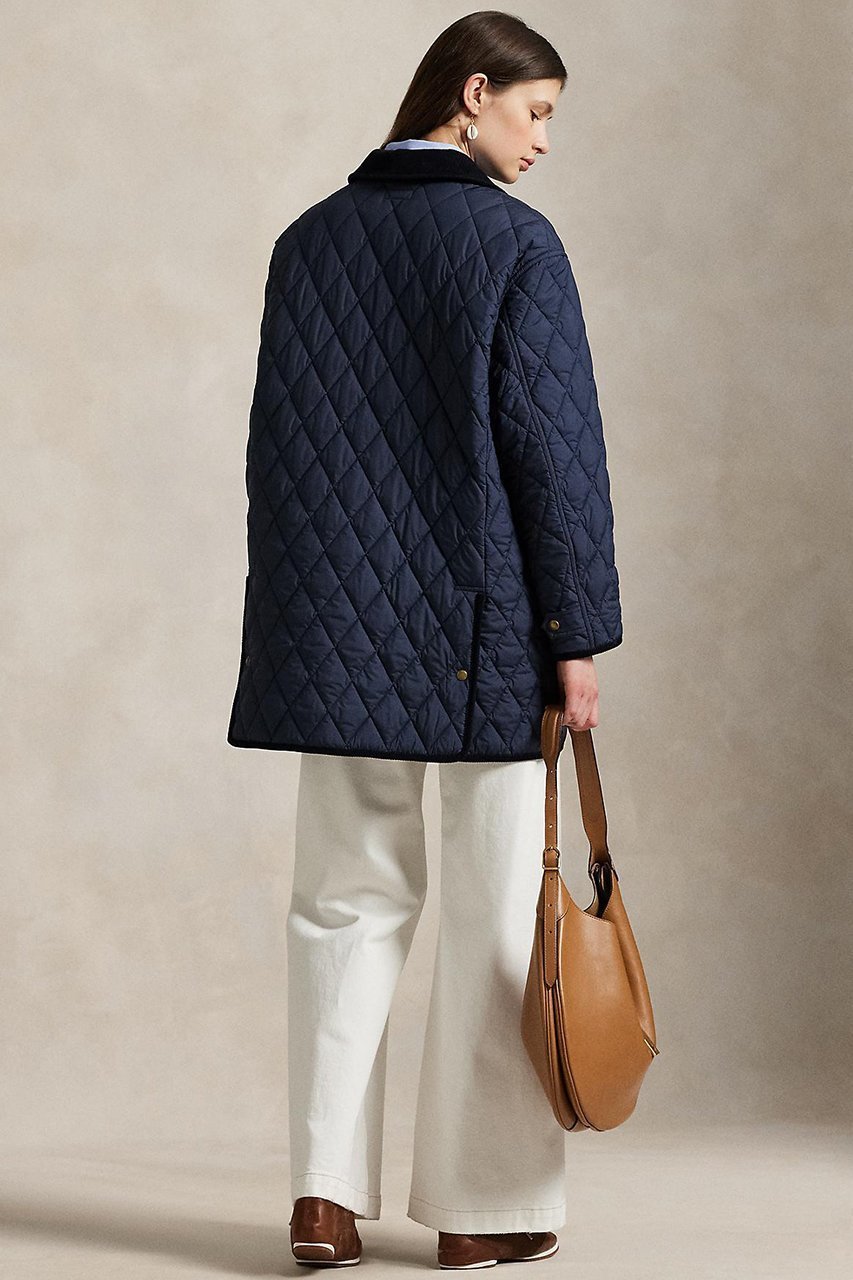 【ラルフローレン/RALPH LAUREN】の【POLO RALPH LAUREN】キルテッド バーン ジャケット 人気、トレンドファッション・服の通販 founy(ファニー) 　ファッション　Fashion　レディースファッション　Fashion for Women　アウター　Coat / Outerwear Collection　レディースジャケット・軽アウター　Jackets　ブルゾンジャケット・スポーティアウター　Blouson Jackets　2025年　2025　2025-2026秋冬・A/W　Autumn/Winter 2025–26 AW25–26　キルティング　Quilted, Quilting　クラシック　Classic, Timeless Style　コーデュロイ　Corduroy, Cord Fabric　ジャケット　Jacket, Outerwear　ダイヤモンド　Diamond, Brilliant Cut　ブルゾン　Blouson, Bomber Jacket　A/W・秋冬　Autumn/Winter　other-5|ID: prp329100004648549 ipo3291000000033562598