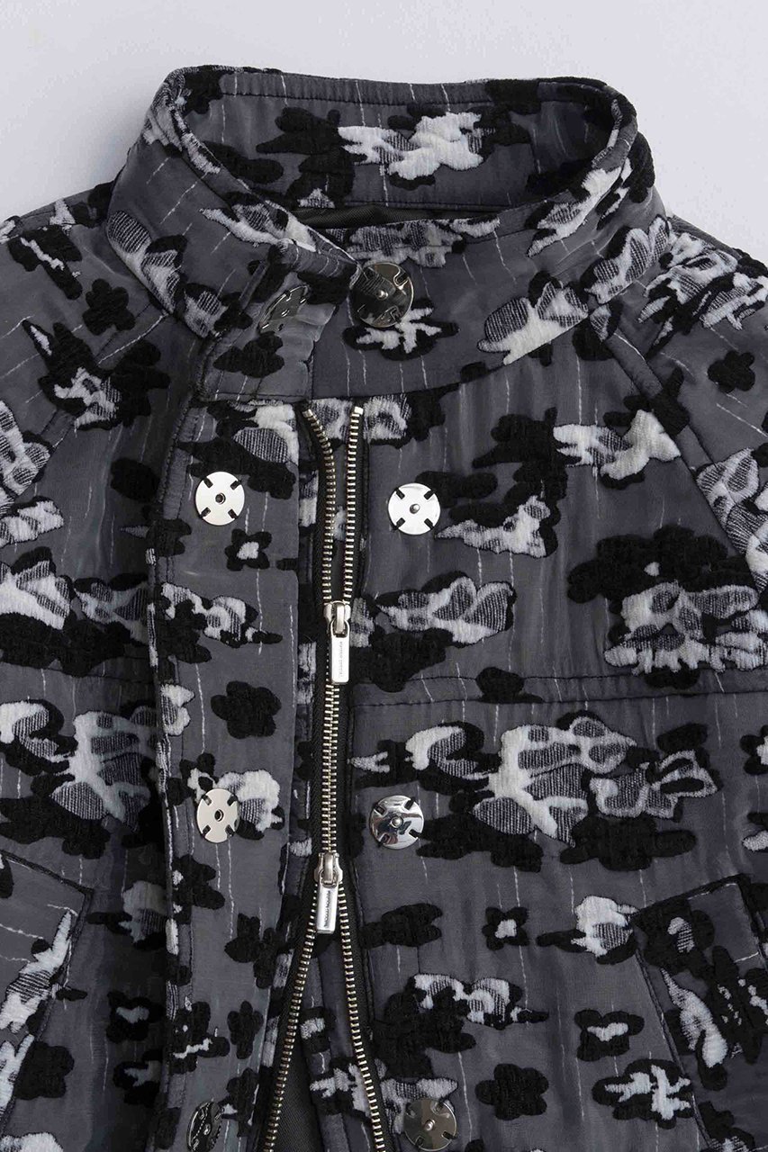 【メゾンスペシャル/MAISON SPECIAL】のJacquard Blouson/ジャガードブルゾン 人気、トレンドファッション・服の通販 founy(ファニー) 　ファッション　Fashion　レディースファッション　Fashion for Women　アウター　Coat / Outerwear Collection　レディースジャケット・軽アウター　Jackets　ブルゾンジャケット・スポーティアウター　Blouson Jackets　インナー　Innerwear　シアー　Sheer, See-Through　ジャカード／ジャガード　Jacquard, Woven Pattern　ジャケット　Jacket, Outerwear　トレンド　Trend, Trending Now　ドローストリング　Drawstring, Pull Cord　バランス　Balance, Style Balance　フラワー　Flower, Floral　フロント　Front, Front Design　ブルゾン　Blouson, Bomber Jacket　防寒　Cold Protection, Winter-Ready　モチーフ　Motif, Design Theme　モノトーン　Monotone, Black and White　A/W・秋冬　Autumn/Winter　2025年　2025　2025-2026秋冬・A/W　Autumn/Winter 2025–26 AW25–26　other-3|ID: prp329100004648550 ipo3291000000033562604