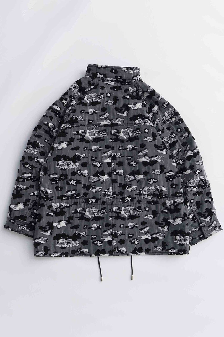 【メゾンスペシャル/MAISON SPECIAL】のJacquard Blouson/ジャガードブルゾン 人気、トレンドファッション・服の通販 founy(ファニー) 　ファッション　Fashion　レディースファッション　Fashion for Women　アウター　Coat / Outerwear Collection　レディースジャケット・軽アウター　Jackets　ブルゾンジャケット・スポーティアウター　Blouson Jackets　インナー　Innerwear　シアー　Sheer, See-Through　ジャカード／ジャガード　Jacquard, Woven Pattern　ジャケット　Jacket, Outerwear　トレンド　Trend, Trending Now　ドローストリング　Drawstring, Pull Cord　バランス　Balance, Style Balance　フラワー　Flower, Floral　フロント　Front, Front Design　ブルゾン　Blouson, Bomber Jacket　防寒　Cold Protection, Winter-Ready　モチーフ　Motif, Design Theme　モノトーン　Monotone, Black and White　A/W・秋冬　Autumn/Winter　2025年　2025　2025-2026秋冬・A/W　Autumn/Winter 2025–26 AW25–26　other-5|ID: prp329100004648550 ipo3291000000033562606