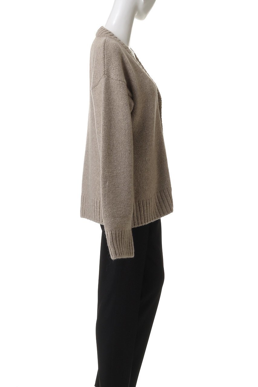 【セアン/SCEARN】のCASHMERE LOW-GAUGE KNIT/ニット 人気、トレンドファッション・服の通販 founy(ファニー) 　ファッション　Fashion　レディースファッション　Fashion for Women　トップス・カットソー　Cut & Sew Tops　ニット　Knit Tops & Sweaters　カジュアルプルオーバー・ニットトップス　Pullovers & Knit Tops / Casual Pullovers　2025年　2025　2025-2026秋冬・A/W　Autumn/Winter 2025–26 AW25–26　カーディガン　Cardigan, Knitwear　シェイプ　Shape, Slim Fit　シンプル　Simple, Minimal　ボトム　Bottoms, Lower Wear　定番　Standard, Basic Item　A/W・秋冬　Autumn/Winter　other-3|ID: prp329100004648551 ipo3291000000033562613