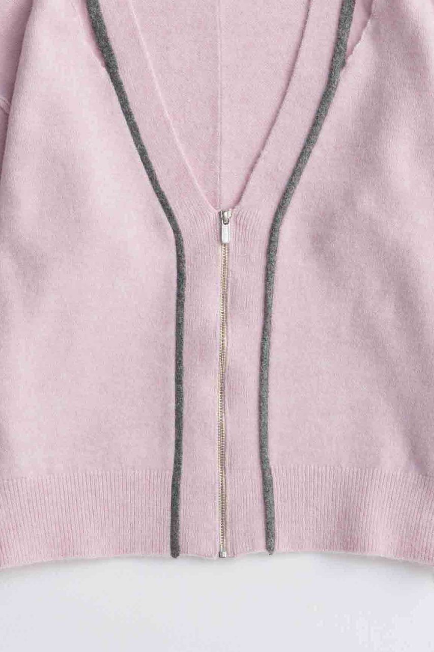 【メゾンスペシャル/MAISON SPECIAL】のWith Stall Tulle Slit Cardigan/ストール付キチュールスリットカーディガン 人気、トレンドファッション・服の通販 founy(ファニー) 　ファッション　Fashion　レディースファッション　Fashion for Women　2025年　2025　2025-2026秋冬・A/W　Autumn/Winter 2025–26 AW25–26　カーディガン　Cardigan, Knitwear　ショルダー　Shoulder, Shoulder Strap　シンプル　Simple, Minimal　ジップ　Zip, Zipper　ストール　Stole, Wrap　チュール　Tulip, Tulip Motif　A/W・秋冬　Autumn/Winter　other-3|ID: prp329100004648553 ipo3291000000033562628