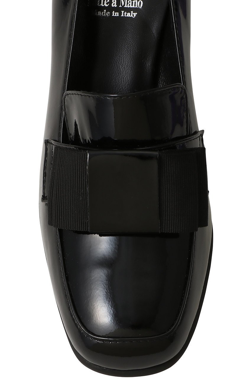 【ルカグロッシ/LucaGrossi】のエナメルリボンパンプス 人気、トレンドファッション・服の通販 founy(ファニー) 　ファッション　Fashion　レディースファッション　Fashion for Women　エナメル　Patent Leather　フィット　Fit, Slim Fit　フェミニン　Feminine, Girly　マニッシュ　Mannish, Boyish　ミックス　Mix, Mixed Style　リボン　Ribbon, Bow　再入荷　Restock / Back in Stock　other-4|ID: prp329100004649079 ipo3291000000036101404