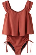 【レイール/Reir】の【San-ai Resort】ワンピ見えビキニ オレンジ|ID:prp329100004649082