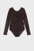 【スタニングルアー/STUNNING LURE】のrメッシュロングスリーブボディスーツ 人気、トレンドファッション・服の通販 founy(ファニー) ファッション Fashion レディースファッション Fashion for Women トップス・カットソー Cut & Sew Tops シャツ・ブラウス・オフィスカジュアル Elegant Blouses & Button-Ups ロングTシャツ・Tシャツ Longline T-Shirts & Tees カットソー・ベーシックTシャツ Cut-and-Sewn Tops / Stretch Tees & Basics ストレッチ Stretch, Stretchy Fabric スリーブ Sleeve, Long Sleeve / Short Sleeve スーツ Suit, Formalwear フィット Fit, Slim Fit メッシュ Mesh, Net Fabric ロング Long, Long-Length thumbnail ダークブラウン|ID: prp329100004649093 ipo3291000000034091444