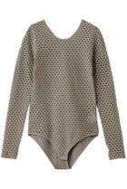 【スタニングルアー/STUNNING LURE】のrメッシュロングスリーブボディスーツ カーキ|ID: prp329100004649093 ipo3291000000035948610