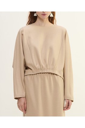 【プレインピープル/PLAIN PEOPLE】のダンボールジャージ/ミルドジャージゴムタックドルマンプルオーバー 人気、トレンドファッション・服の通販 founy(ファニー) ファッション Fashion レディースファッション Fashion for Women トップス・カットソー Cut & Sew Tops シャツ・ブラウス・オフィスカジュアル Elegant Blouses & Button-Ups ロングTシャツ・Tシャツ Longline T-Shirts & Tees カジュアルプルオーバー・ニットトップス Pullovers & Knit Tops / Casual Pullovers カットソー・ベーシックTシャツ Cut-and-Sewn Tops / Stretch Tees & Basics 2025年 2025 2025-2026秋冬・A/W Autumn/Winter 2025–26 AW25–26 なめらか Smooth, Silky Texture ストレート Straight, Straight Cut スリーブ Sleeve, Long Sleeve / Short Sleeve セットアップ Set-Up, Coordinated Outfit フォルム Silhouette, Form ボトム Bottoms, Lower Wear ロング Long, Long-Length ワイド Wide, Wide Fit A/W・秋冬 Autumn/Winter |ID:prp329100004649095