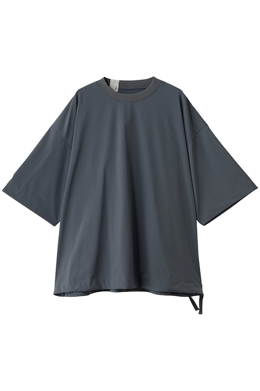 【メゾン ミハラヤスヒロ/Maison MIHARA YASUHIRO / MEN】の【MEN】【Mendrill × N.HOOLYWOOD】ウーブン Tシャツ インテリア・キッズ・メンズ・レディースファッション・服の通販 founy(ファニー) 　ファッション　Fashion　メンズファッション　Fashion for Men　トップス・カットソー　Cut & Sew Tops　メンズシャツ　Shirts　2025年　2025　2025-2026秋冬・A/W　Autumn/Winter 2025–26 AW25–26　コラボ　Collaboration, Collab　ショート　Short, Short Length　ストレッチ　Stretch, Stretchy Fabric　スリーブ　Sleeve, Long Sleeve / Short Sleeve　A/W・秋冬　Autumn/Winter　ブルー|ID: prp329100004649097 ipo3291000000033575849