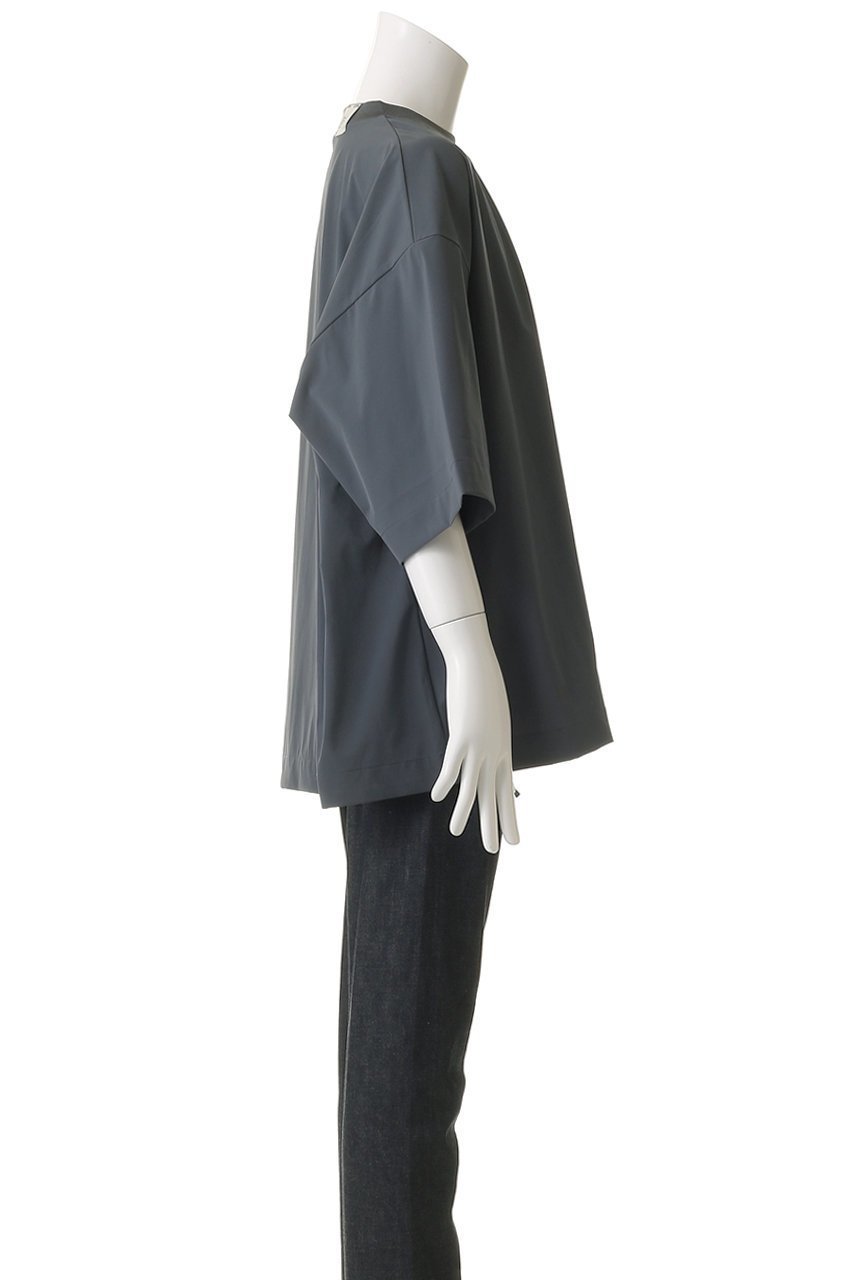 【メゾン ミハラヤスヒロ/Maison MIHARA YASUHIRO / MEN】の【MEN】【Mendrill × N.HOOLYWOOD】ウーブン Tシャツ 人気、トレンドファッション・服の通販 founy(ファニー) 　ファッション　Fashion　メンズファッション　Fashion for Men　トップス・カットソー　Cut & Sew Tops　メンズシャツ　Shirts　2025年　2025　2025-2026秋冬・A/W　Autumn/Winter 2025–26 AW25–26　コラボ　Collaboration, Collab　ショート　Short, Short Length　ストレッチ　Stretch, Stretchy Fabric　スリーブ　Sleeve, Long Sleeve / Short Sleeve　A/W・秋冬　Autumn/Winter　other-3|ID: prp329100004649097 ipo3291000000033575851