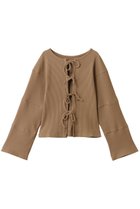 【ウーア/Uhr】のフロントリボンカーディガン 人気、トレンドファッション・服の通販 founy(ファニー) ファッション Fashion レディースファッション Fashion for Women トップス・カットソー Cut & Sew Tops カーディガン・羽織り Layered Style Cardigans シャツ・ブラウス・オフィスカジュアル Elegant Blouses & Button-Ups ロングTシャツ・Tシャツ Longline T-Shirts & Tees カットソー・ベーシックTシャツ Cut-and-Sewn Tops / Stretch Tees & Basics カーディガン Cardigan, Knitwear コンパクト Compact, Small Size スリーブ Sleeve, Long Sleeve / Short Sleeve デニム Denim, Jeans Material フレア Flare, Flared フロント Front, Front Design リボン Ribbon, Bow thumbnail ベージュ|ID: prp329100004649098 ipo3291000000036101480