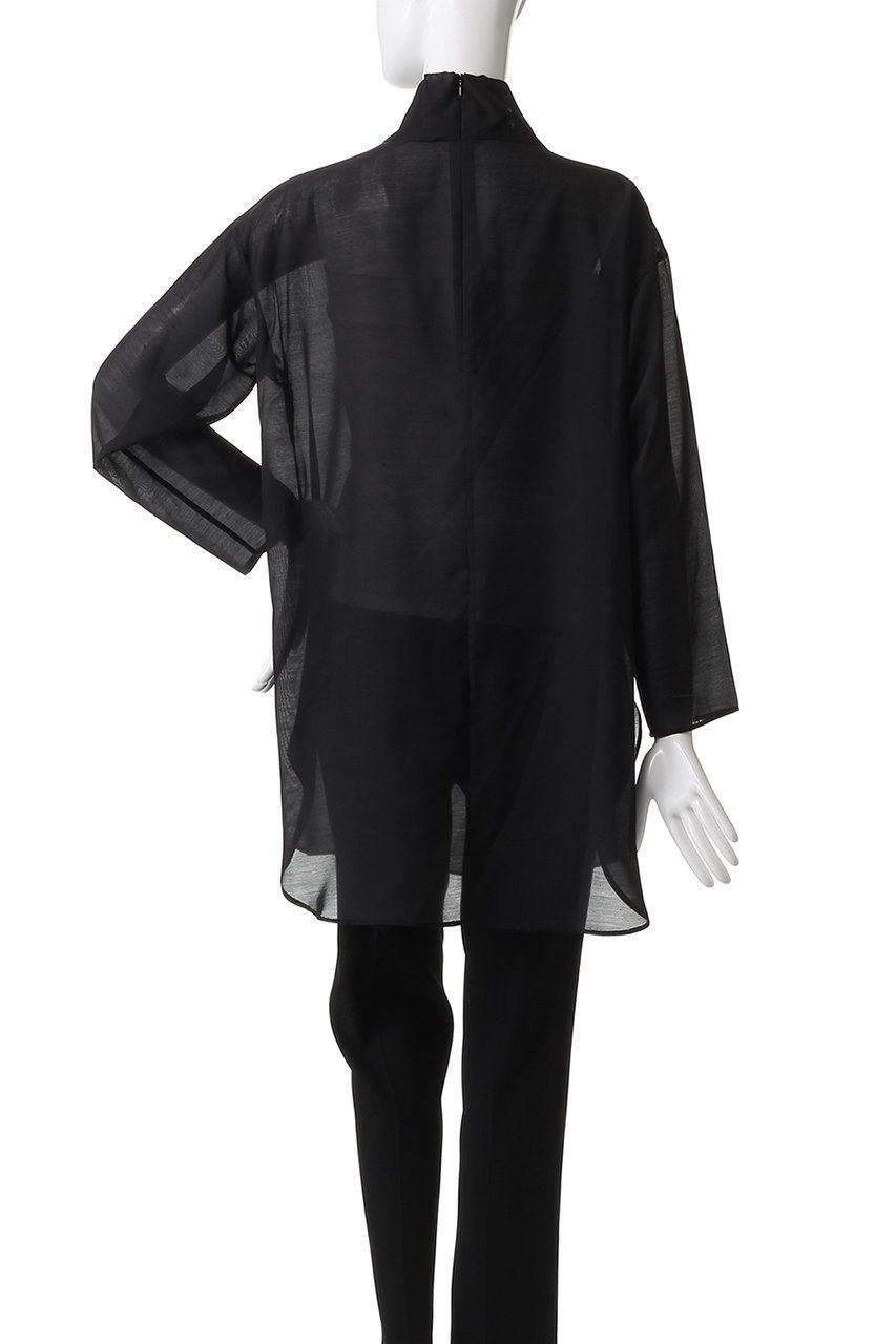【ジェイドット/j.】のドレープハイネックシャツブラウス 人気、トレンドファッション・服の通販 founy(ファニー) 　ファッション　Fashion　レディースファッション　Fashion for Women　トップス・カットソー　Cut & Sew Tops　シャツ・ブラウス・オフィスカジュアル　Elegant Blouses & Button-Ups　2025年　2025　2025-2026秋冬・A/W　Autumn/Winter 2025–26 AW25–26　カーディガン　Cardigan, Knitwear　キャミソール　Camisole, Spaghetti Strap Top　シンプル　Simple, Minimal　スリーブ　Sleeve, Long Sleeve / Short Sleeve　ドレープ　Drape, Draping Fabric　ハイネック　High Neck, Mock Neck　ロング　Long, Long-Length　A/W・秋冬　Autumn/Winter　other-4|ID: prp329100004649108 ipo3291000000033575931