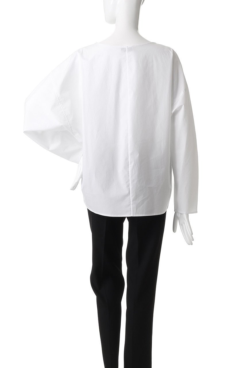 【ジェイドット/j.】のコットンTブラウス 人気、トレンドファッション・服の通販 founy(ファニー) 　ファッション　Fashion　レディースファッション　Fashion for Women　トップス・カットソー　Cut & Sew Tops　シャツ・ブラウス・オフィスカジュアル　Elegant Blouses & Button-Ups　スラックス　Slacks, Dress Pants　スリーブ　Sleeve, Long Sleeve / Short Sleeve　ダウン　Down, Puffer　デニム　Denim, Jeans Material　ヘムライン　Hemline, Bottom Cut　ロング　Long, Long-Length　other-4|ID: prp329100004649109 ipo3291000000035753656