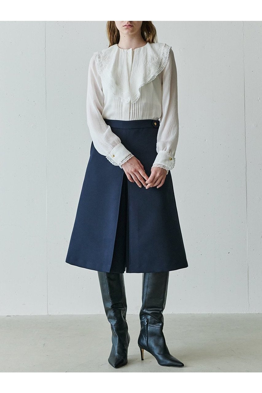 【ジェイドット/j.】のトリアセジョーゼットブラウス 人気、トレンドファッション・服の通販 founy(ファニー) 　ファッション　Fashion　レディースファッション　Fashion for Women　トップス・カットソー　Cut & Sew Tops　シャツ・ブラウス・オフィスカジュアル　Elegant Blouses & Button-Ups　シルク　Silk, 100% Silk　スタンド　Stand Collar, Upright Stand　スリーブ　Sleeve, Long Sleeve / Short Sleeve　フリル　Frill, Ruffle　リュクス　Luxury, Elegant, High-End, Chic　ロング　Long, Long-Length　エレガント 上品　Elegant　新作・新入荷　New Arrivals / New In　other-6|ID: prp329100004649112 ipo3291000000033575957