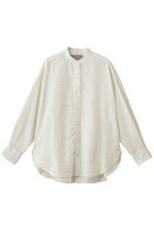 【エリオポール/heliopole】のカットジャカードバンドカラーシャツ 人気、トレンドファッション・服の通販 founy(ファニー) ファッション Fashion レディースファッション Fashion for Women トップス・カットソー Cut & Sew Tops シャツ・ブラウス・オフィスカジュアル Elegant Blouses & Button-Ups 2025年 2025 2025-2026秋冬・A/W Autumn/Winter 2025–26 AW25–26 エレガント 上品 Elegant シアー Sheer, See-Through ジャカード／ジャガード Jacquard, Woven Pattern スリーブ Sleeve, Long Sleeve / Short Sleeve デニム Denim, Jeans Material ロング Long, Long-Length A/W・秋冬 Autumn/Winter thumbnail アイボリー|ID: prp329100004649114 ipo3291000000033575964