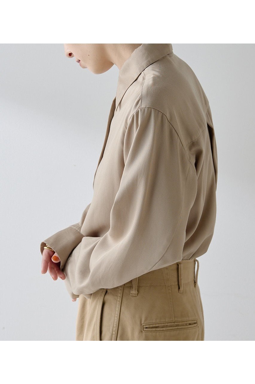 【ウィムガゼット/Whim Gazette】のトロミシャツ 人気、トレンドファッション・服の通販 founy(ファニー) 　ファッション　Fashion　レディースファッション　Fashion for Women　トップス・カットソー　Cut & Sew Tops　シャツ・ブラウス・オフィスカジュアル　Elegant Blouses & Button-Ups　2025年　2025　2025-2026秋冬・A/W　Autumn/Winter 2025–26 AW25–26　とろみ　Fluid, Flowy Fabric　なめらか　Smooth, Silky Texture　クラシック　Classic, Timeless Style　スリーブ　Sleeve, Long Sleeve / Short Sleeve　ドレープ　Drape, Draping Fabric　ベーシック　Basic, Essential　モダン　Modern, Contemporary　ロング　Long, Long-Length　ヴィンテージ　Vintage Style　エレガント 上品　Elegant　A/W・秋冬　Autumn/Winter　other-3|ID: prp329100004649120 ipo3291000000033576011