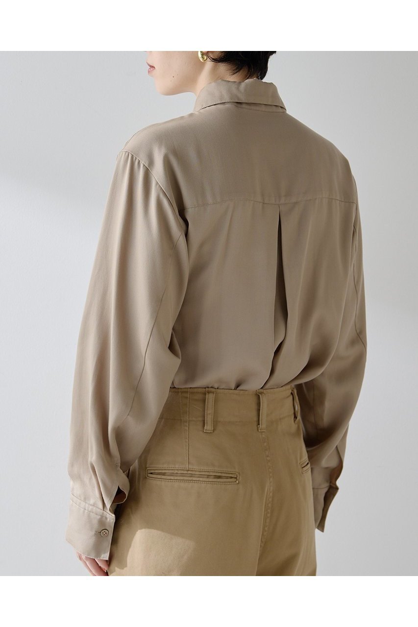 【ウィムガゼット/Whim Gazette】のトロミシャツ 人気、トレンドファッション・服の通販 founy(ファニー) 　ファッション　Fashion　レディースファッション　Fashion for Women　トップス・カットソー　Cut & Sew Tops　シャツ・ブラウス・オフィスカジュアル　Elegant Blouses & Button-Ups　2025年　2025　2025-2026秋冬・A/W　Autumn/Winter 2025–26 AW25–26　とろみ　Fluid, Flowy Fabric　なめらか　Smooth, Silky Texture　クラシック　Classic, Timeless Style　スリーブ　Sleeve, Long Sleeve / Short Sleeve　ドレープ　Drape, Draping Fabric　ベーシック　Basic, Essential　モダン　Modern, Contemporary　ロング　Long, Long-Length　ヴィンテージ　Vintage Style　エレガント 上品　Elegant　A/W・秋冬　Autumn/Winter　other-4|ID: prp329100004649120 ipo3291000000033576012