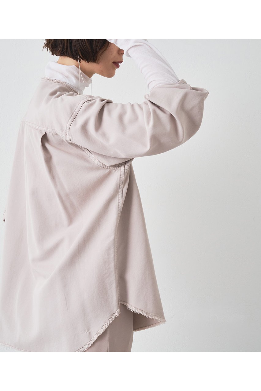 【ウィムガゼット/Whim Gazette】のセイヒンゾメヨーク切替シャツ 人気、トレンドファッション・服の通販 founy(ファニー) 　ファッション　Fashion　レディースファッション　Fashion for Women　トップス・カットソー　Cut & Sew Tops　シャツ・ブラウス・オフィスカジュアル　Elegant Blouses & Button-Ups　2025年　2025　2025-2026秋冬・A/W　Autumn/Winter 2025–26 AW25–26　スマート　Smart, Elegant　スリーブ　Sleeve, Long Sleeve / Short Sleeve　ドレープ　Drape, Draping Fabric　ヨーク　Yoke, Yoke Design　ロング　Long, Long-Length　切替　Switching, Contrast Panel　A/W・秋冬　Autumn/Winter　other-5|ID: prp329100004649122 ipo3291000000033576025