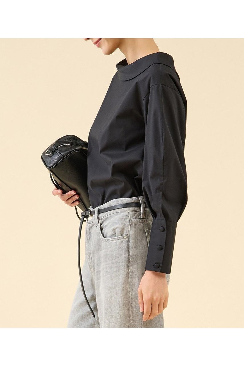 【マルティニーク/martinique】のボートネックブラウス 人気、トレンドファッション・服の通販 founy(ファニー) 　ファッション　Fashion　レディースファッション　Fashion for Women　トップス・カットソー　Cut & Sew Tops　シャツ・ブラウス・オフィスカジュアル　Elegant Blouses & Button-Ups　2025年　2025　2025-2026秋冬・A/W　Autumn/Winter 2025–26 AW25–26　おすすめ　Recommended / Our Picks　カッティング　Cutting Detail　カーディガン　Cardigan, Knitwear　クラシック　Classic, Timeless Style　シンプル　Simple, Minimal　スリーブ　Sleeve, Long Sleeve / Short Sleeve　デコルテ　Décolleté, Neckline　ブロード　Broadcloth, Fine Cotton　ロング　Long, Long-Length　エレガント 上品　Elegant　A/W・秋冬　Autumn/Winter　other-2|ID: prp329100004649129 ipo3291000000033576080