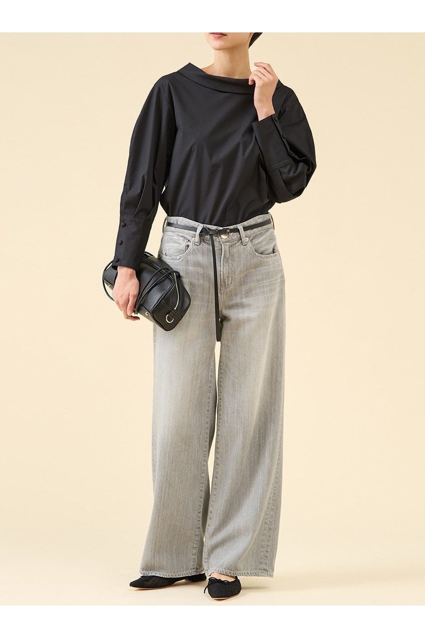 【マルティニーク/martinique】のボートネックブラウス 人気、トレンドファッション・服の通販 founy(ファニー) 　ファッション　Fashion　レディースファッション　Fashion for Women　トップス・カットソー　Cut & Sew Tops　シャツ・ブラウス・オフィスカジュアル　Elegant Blouses & Button-Ups　2025年　2025　2025-2026秋冬・A/W　Autumn/Winter 2025–26 AW25–26　おすすめ　Recommended / Our Picks　カッティング　Cutting Detail　カーディガン　Cardigan, Knitwear　クラシック　Classic, Timeless Style　シンプル　Simple, Minimal　スリーブ　Sleeve, Long Sleeve / Short Sleeve　デコルテ　Décolleté, Neckline　ブロード　Broadcloth, Fine Cotton　ロング　Long, Long-Length　エレガント 上品　Elegant　A/W・秋冬　Autumn/Winter　other-4|ID: prp329100004649129 ipo3291000000033576082
