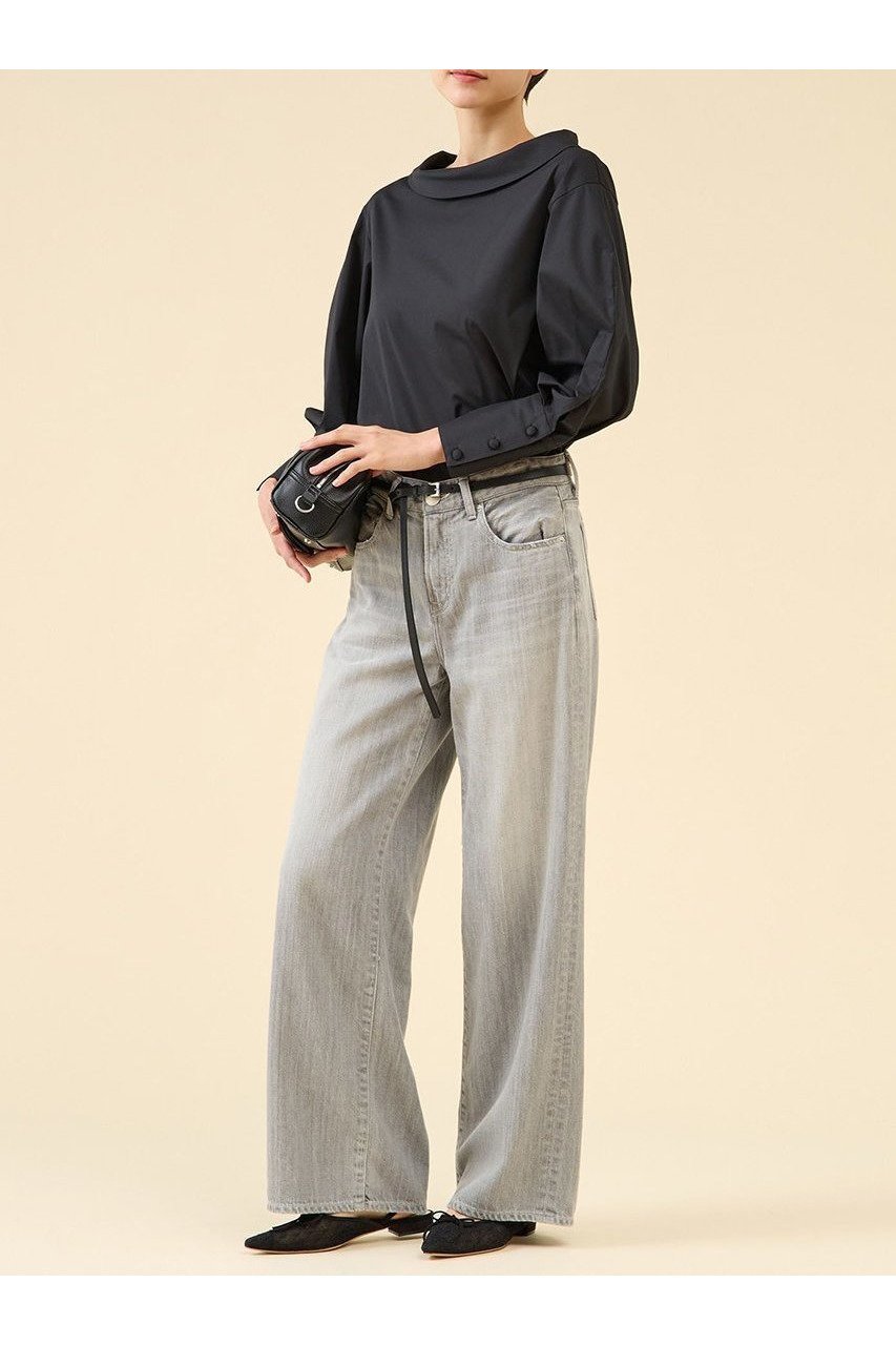 【マルティニーク/martinique】のボートネックブラウス 人気、トレンドファッション・服の通販 founy(ファニー) 　ファッション　Fashion　レディースファッション　Fashion for Women　トップス・カットソー　Cut & Sew Tops　シャツ・ブラウス・オフィスカジュアル　Elegant Blouses & Button-Ups　2025年　2025　2025-2026秋冬・A/W　Autumn/Winter 2025–26 AW25–26　おすすめ　Recommended / Our Picks　カッティング　Cutting Detail　カーディガン　Cardigan, Knitwear　クラシック　Classic, Timeless Style　シンプル　Simple, Minimal　スリーブ　Sleeve, Long Sleeve / Short Sleeve　デコルテ　Décolleté, Neckline　ブロード　Broadcloth, Fine Cotton　ロング　Long, Long-Length　エレガント 上品　Elegant　A/W・秋冬　Autumn/Winter　other-5|ID: prp329100004649129 ipo3291000000033576083