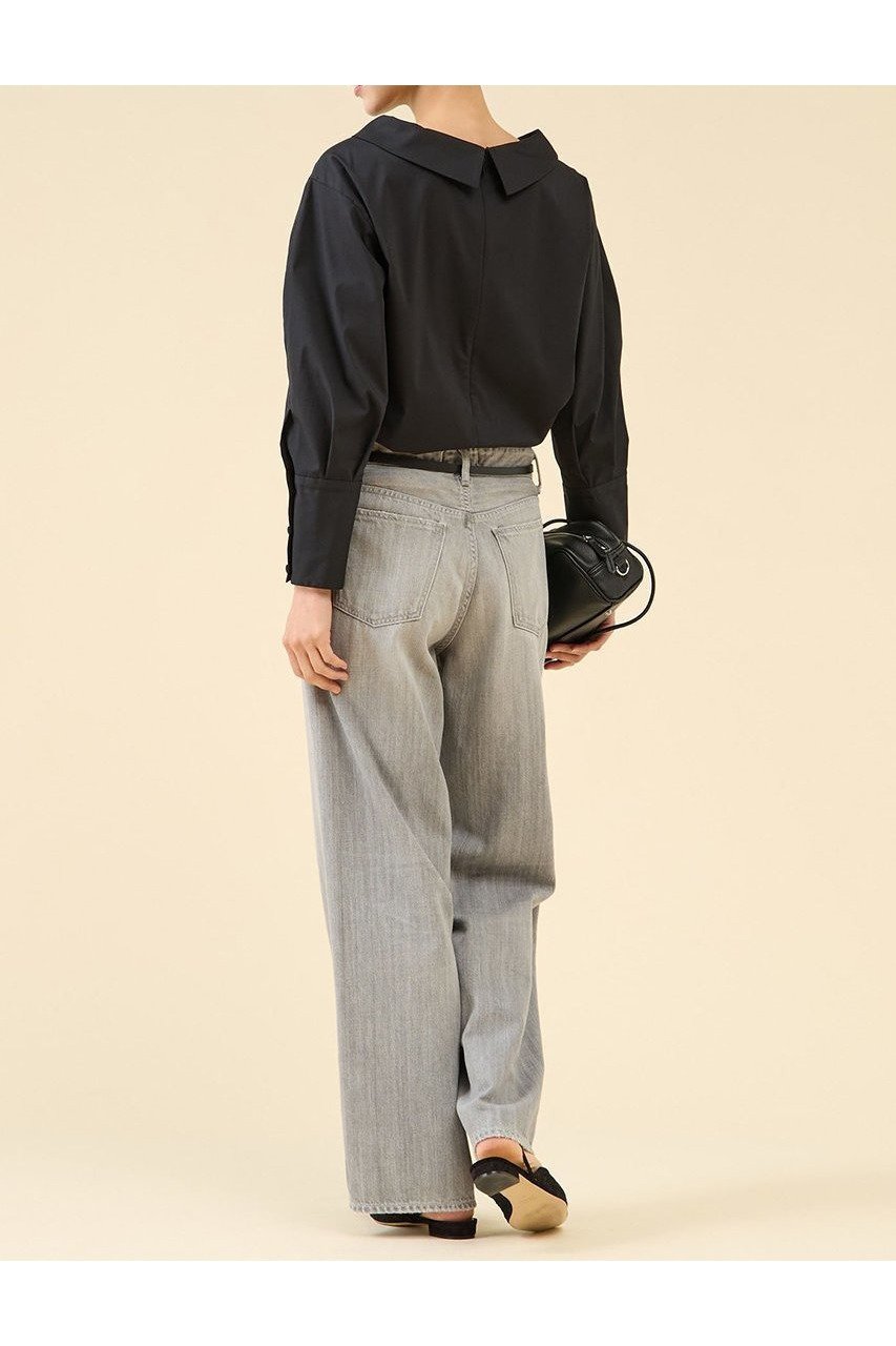 【マルティニーク/martinique】のボートネックブラウス 人気、トレンドファッション・服の通販 founy(ファニー) 　ファッション　Fashion　レディースファッション　Fashion for Women　トップス・カットソー　Cut & Sew Tops　シャツ・ブラウス・オフィスカジュアル　Elegant Blouses & Button-Ups　2025年　2025　2025-2026秋冬・A/W　Autumn/Winter 2025–26 AW25–26　おすすめ　Recommended / Our Picks　カッティング　Cutting Detail　カーディガン　Cardigan, Knitwear　クラシック　Classic, Timeless Style　シンプル　Simple, Minimal　スリーブ　Sleeve, Long Sleeve / Short Sleeve　デコルテ　Décolleté, Neckline　ブロード　Broadcloth, Fine Cotton　ロング　Long, Long-Length　エレガント 上品　Elegant　A/W・秋冬　Autumn/Winter　other-7|ID: prp329100004649129 ipo3291000000033576085